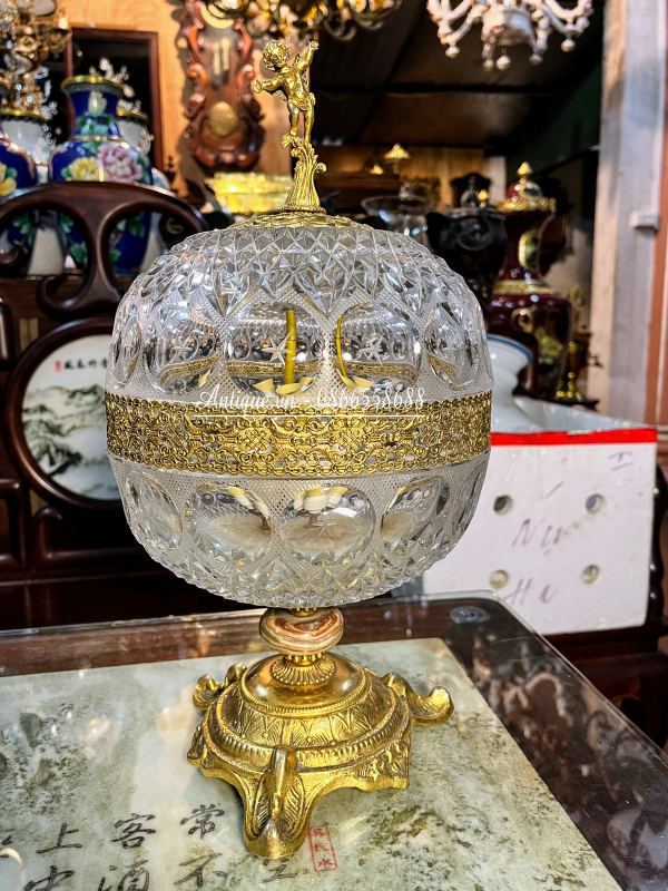 Đèn ngủ pha lê Séc – ảnh 1