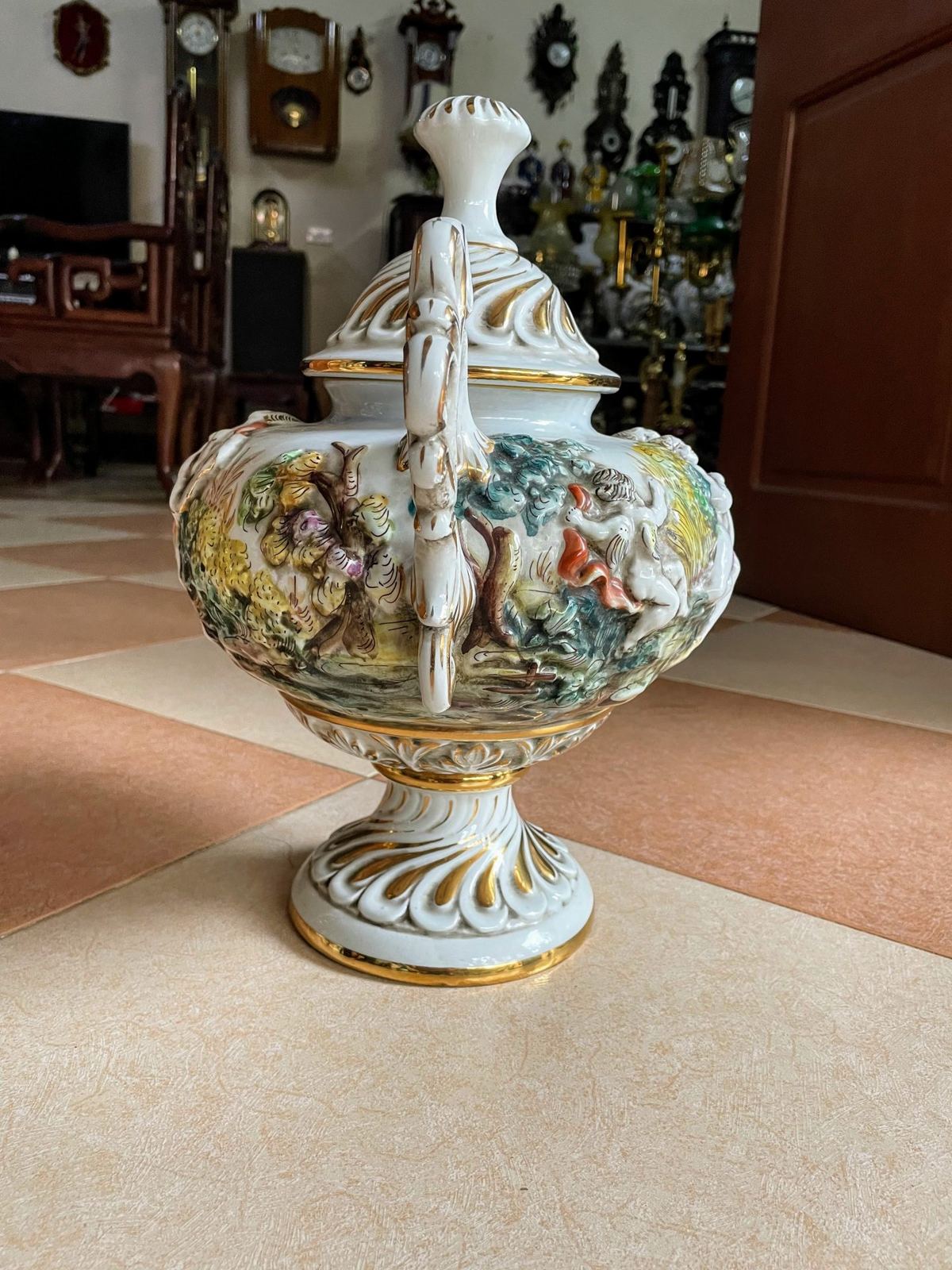 Bình sứ Italy Capodimonte – ảnh 3