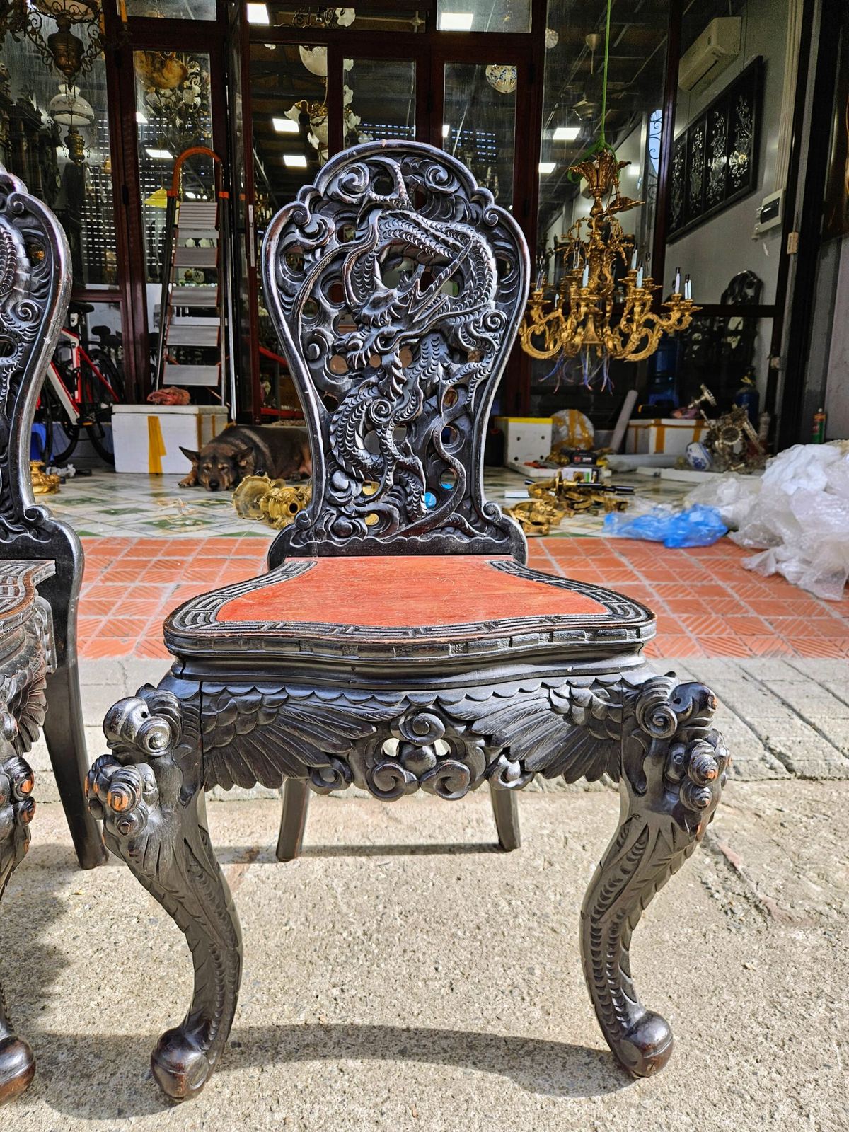 Ghế gỗ nhật – ảnh 3