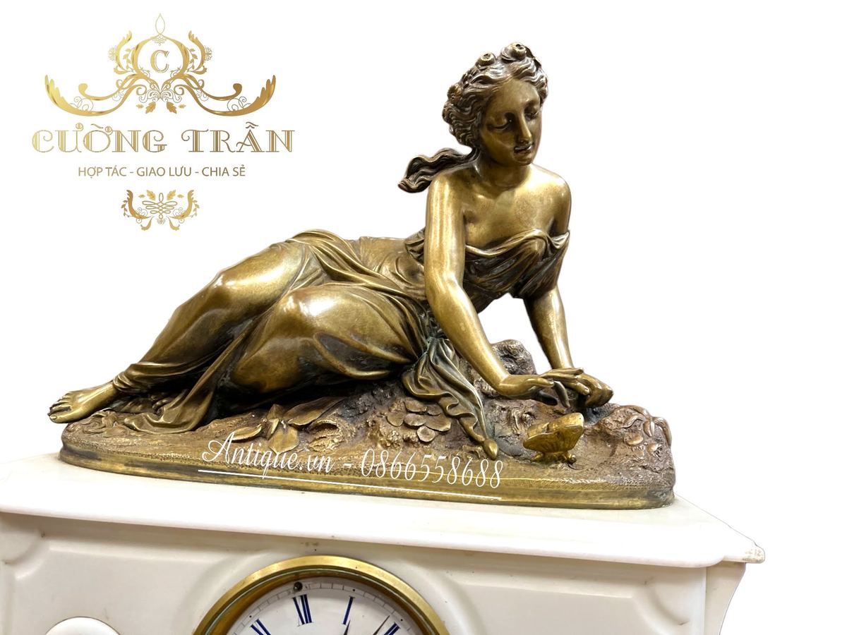 Đồng hồ tượng Pháp, cao 42cm – ảnh 2