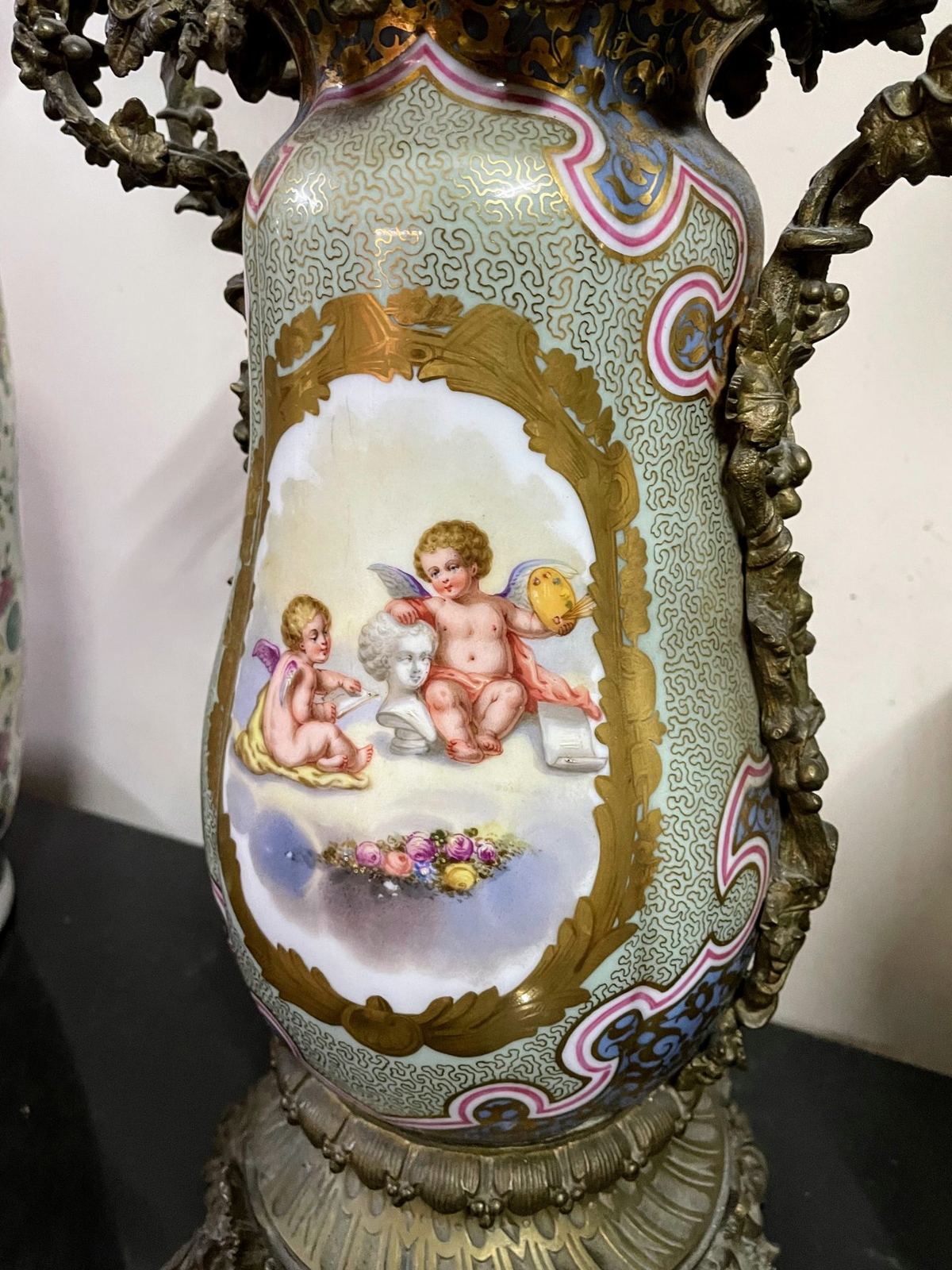 Đèn dầu Pháp, cao 88cm – ảnh 6