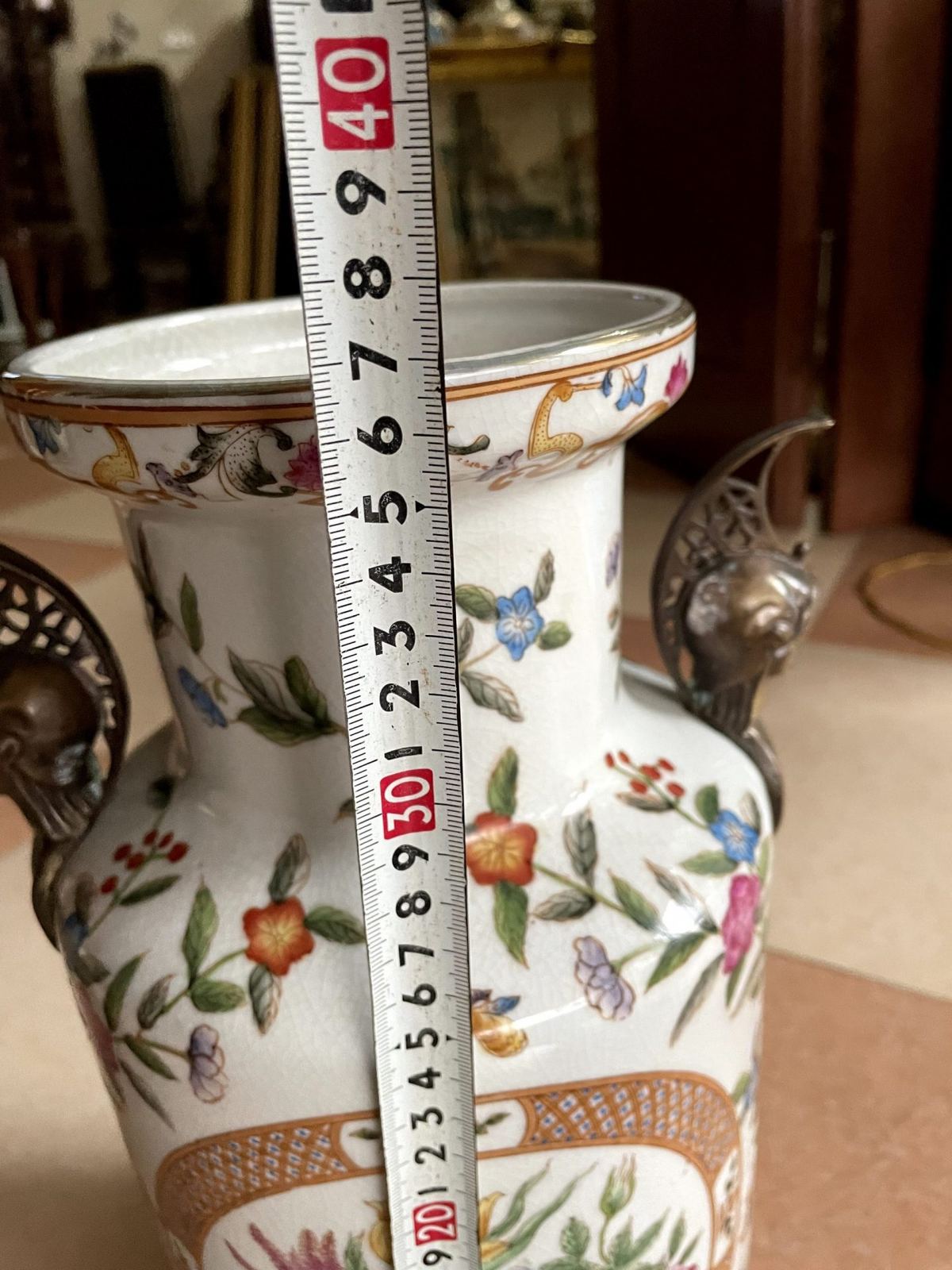 Bình sứ Tàu, cao 37cm – ảnh 8