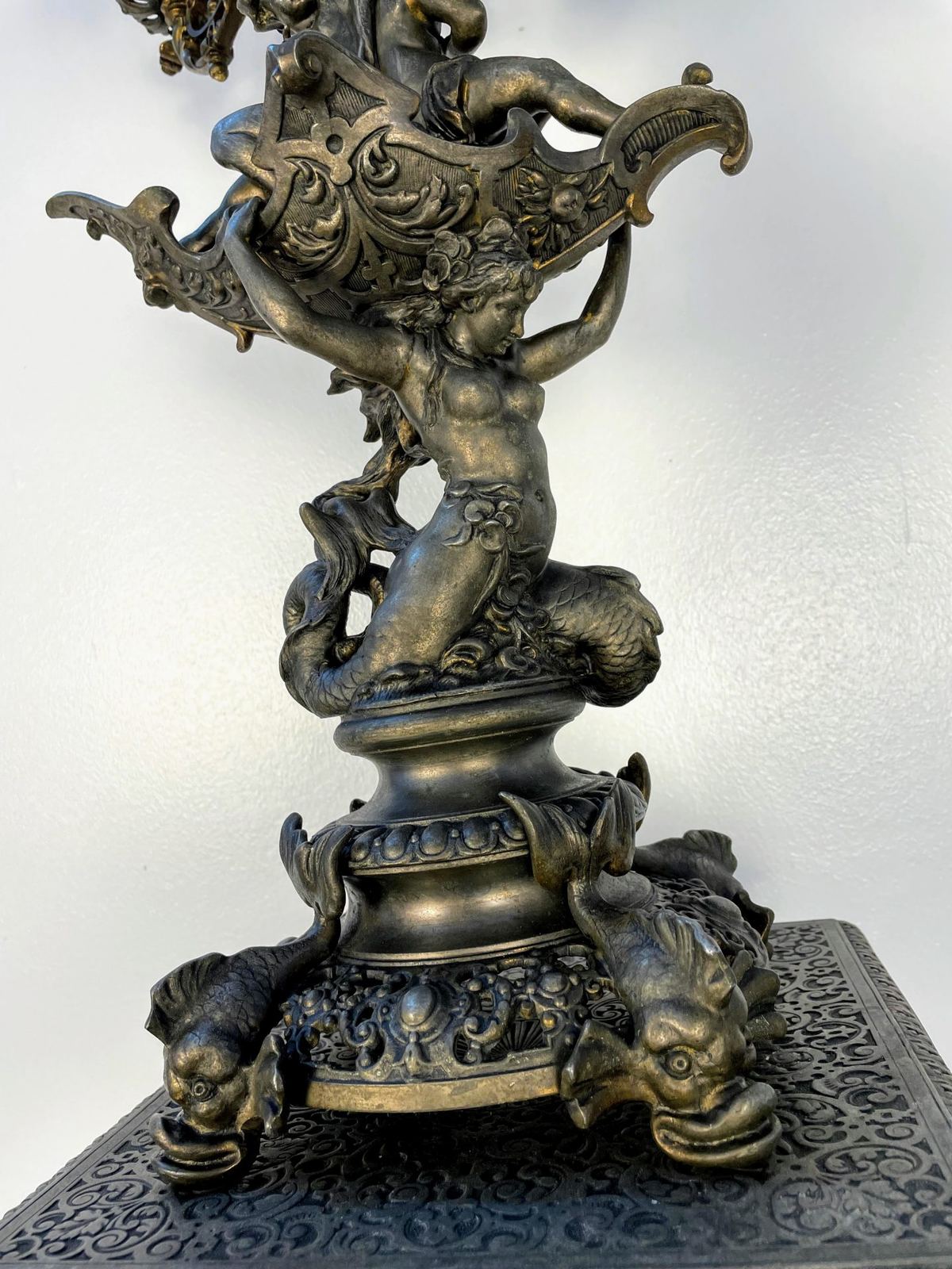 Bộ chân nến cổ – ảnh 9