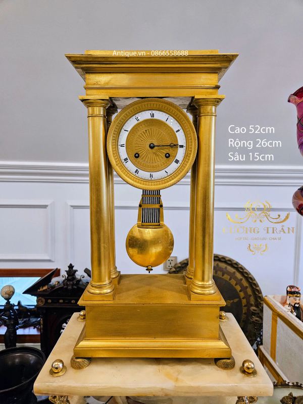Đồng hồ khải hoàn môn, cao 52cm – ảnh 1