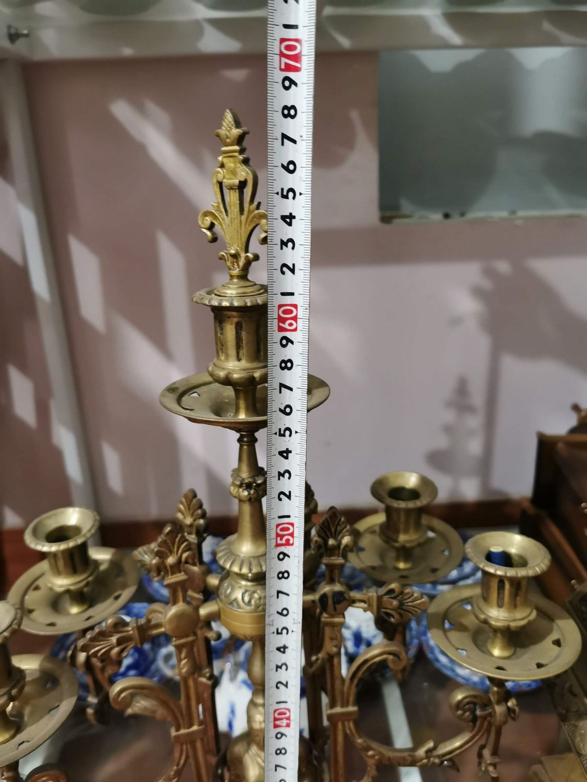Bộ đồng hồ chân nến to – ảnh 7