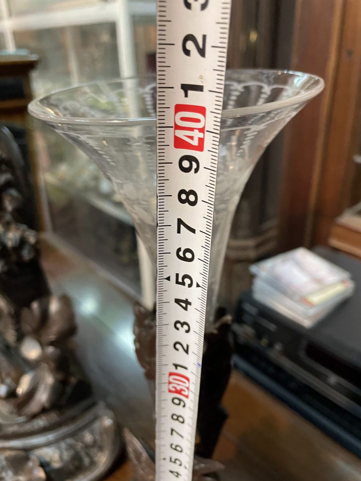 Bộ đồng hồ gỗ 3 món, cao 54cm – ảnh 5