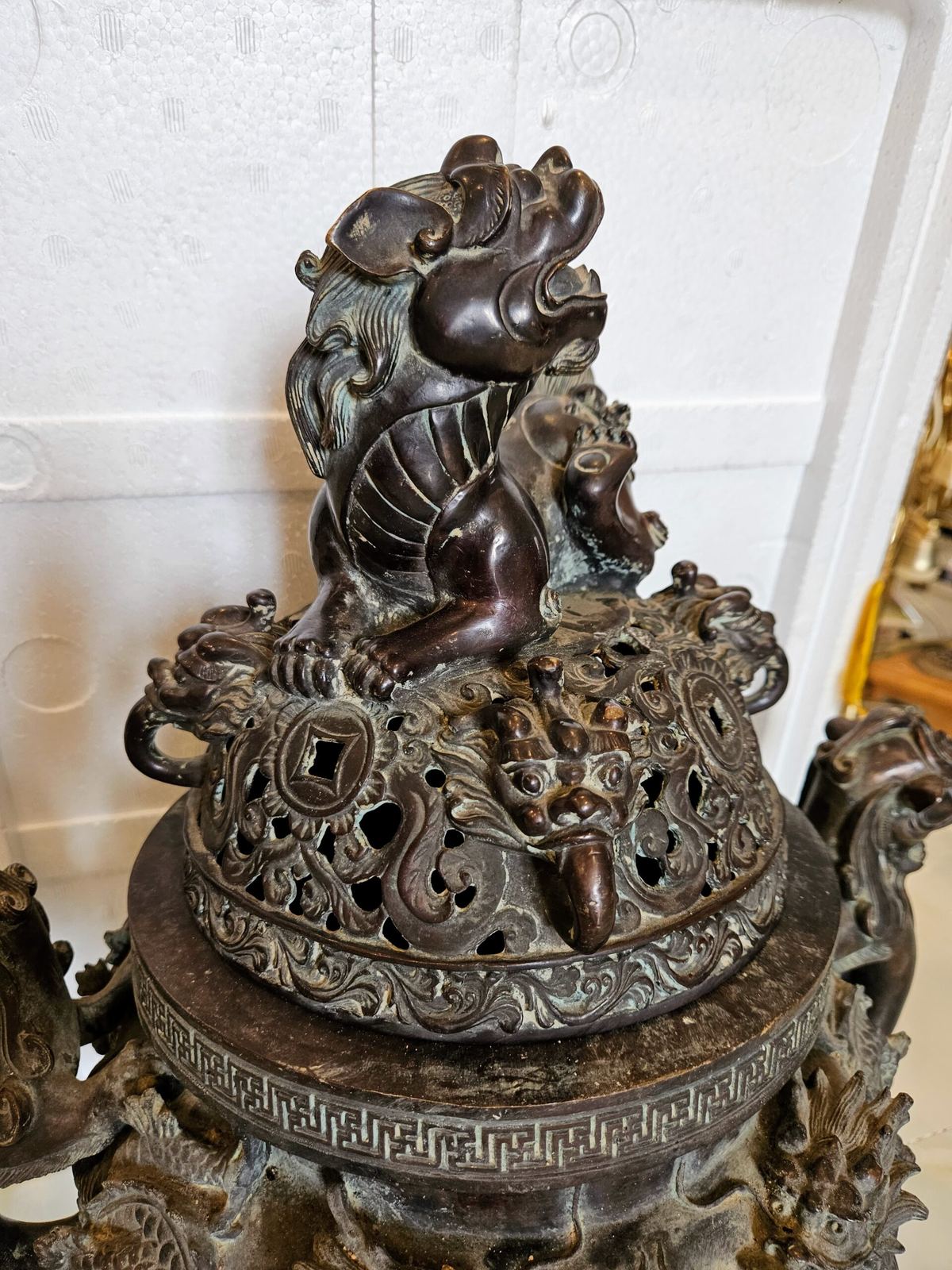 Đỉnh đồng, cao 50cm – ảnh 4