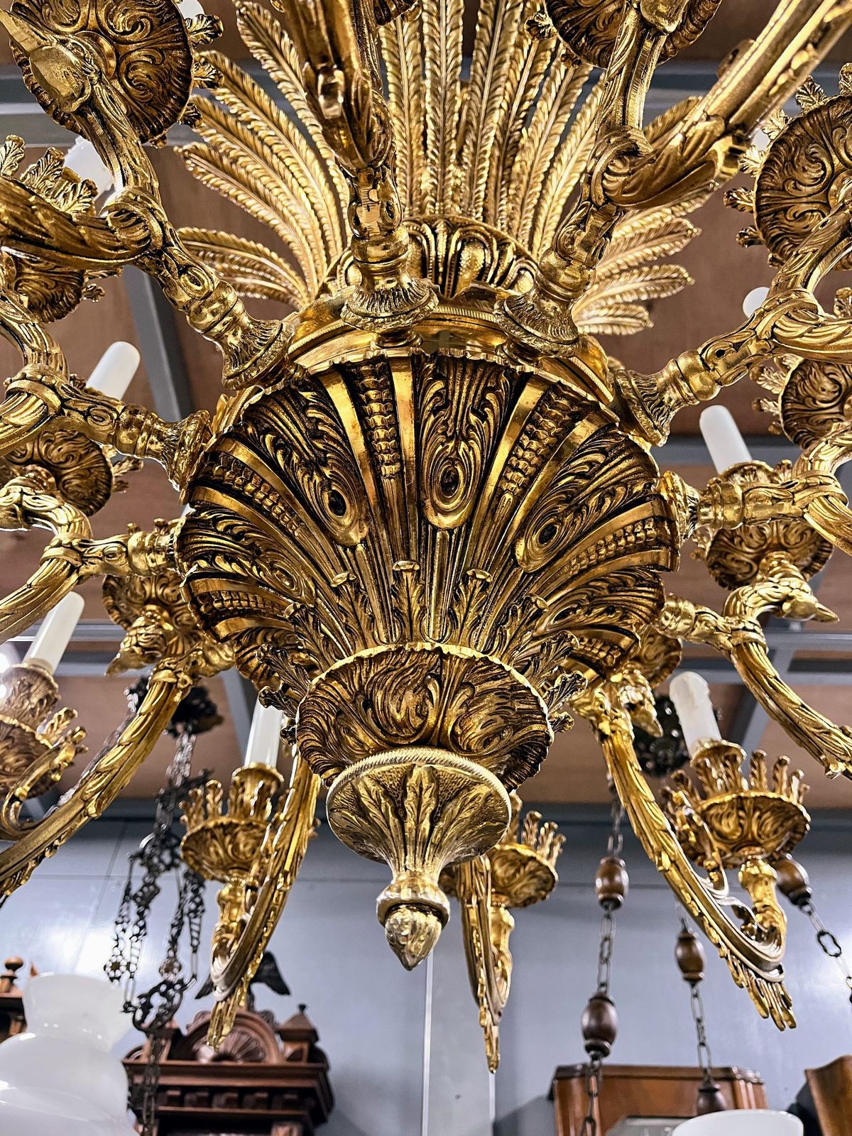 Đèn chùm Pháp, dài 87cm – ảnh 8