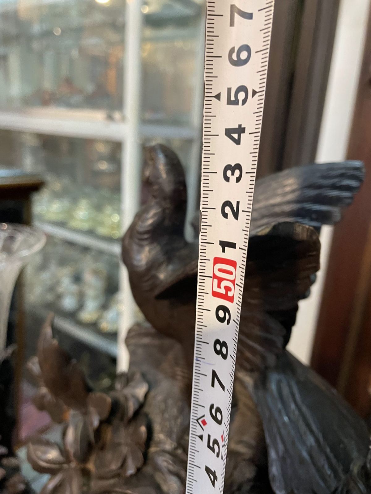 Bộ đồng hồ gỗ 3 món, cao 54cm – ảnh 7