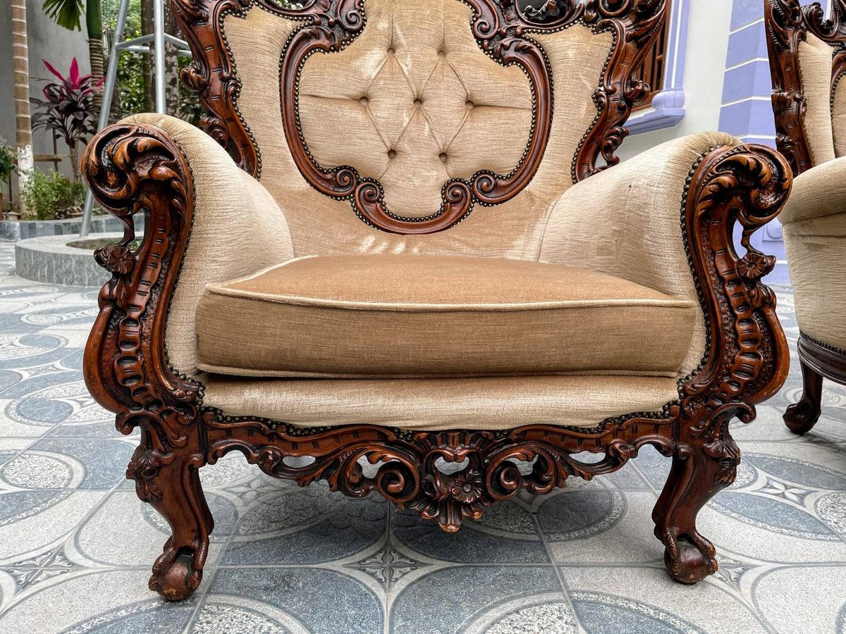 Bộ sofa nỉ Pháp, cao 120cm – ảnh 8