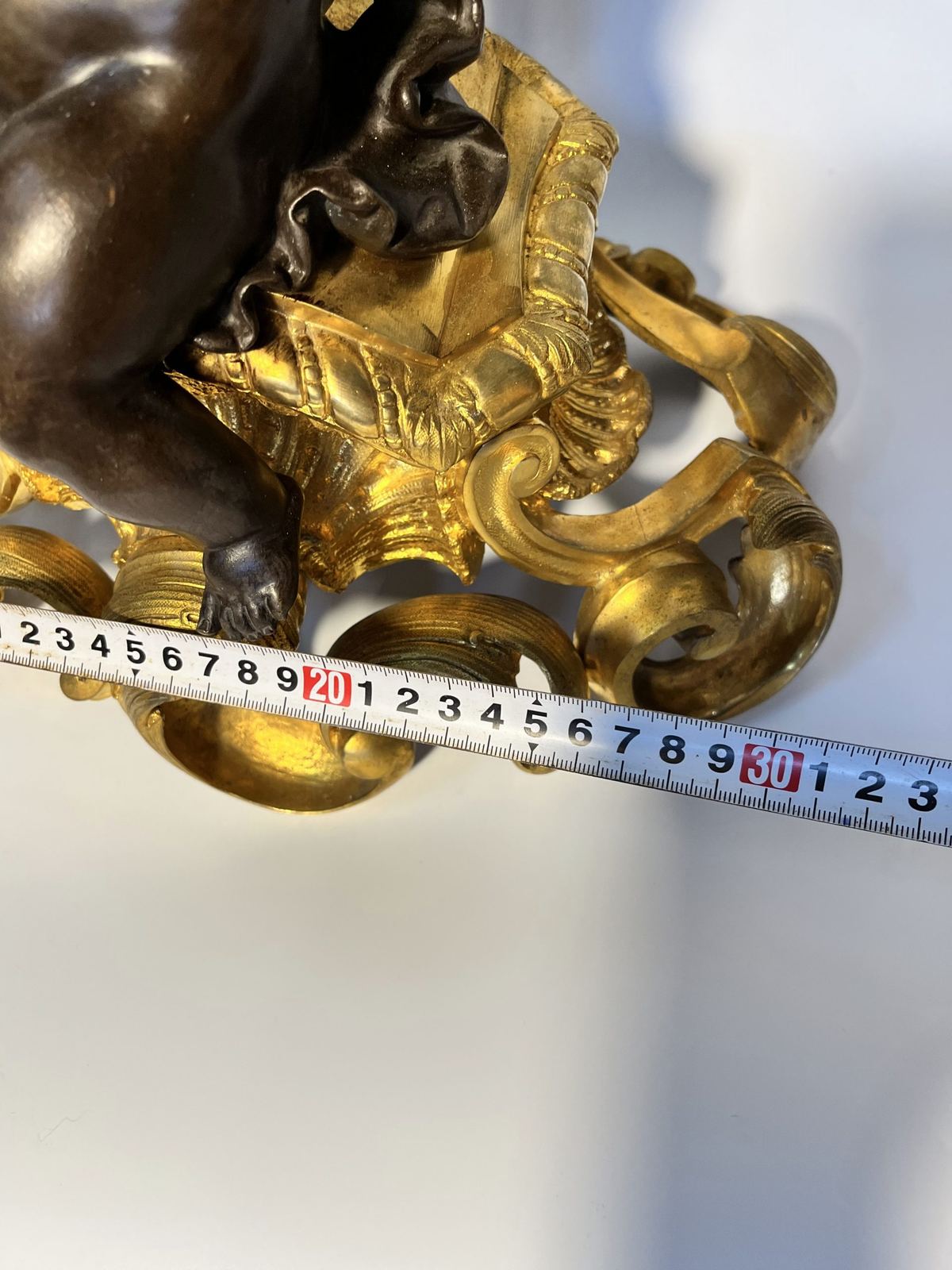 Đèn dầu tượng Pháp, cao 91cm – ảnh 6