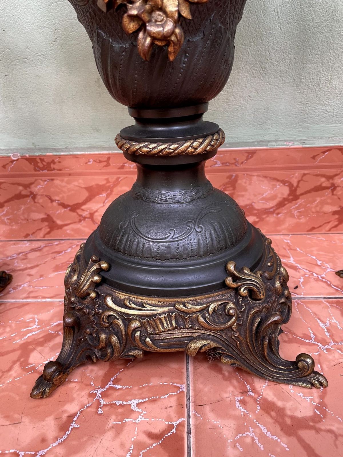Bộ đồng hồ chân nến, cao 70cm – ảnh 6