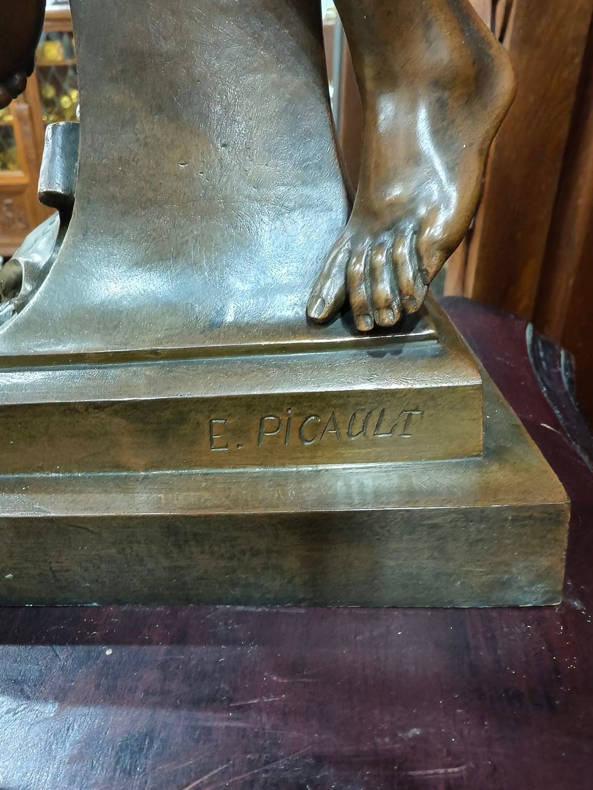 Tượng đồng pháp, cao 55.6cm – ảnh 9