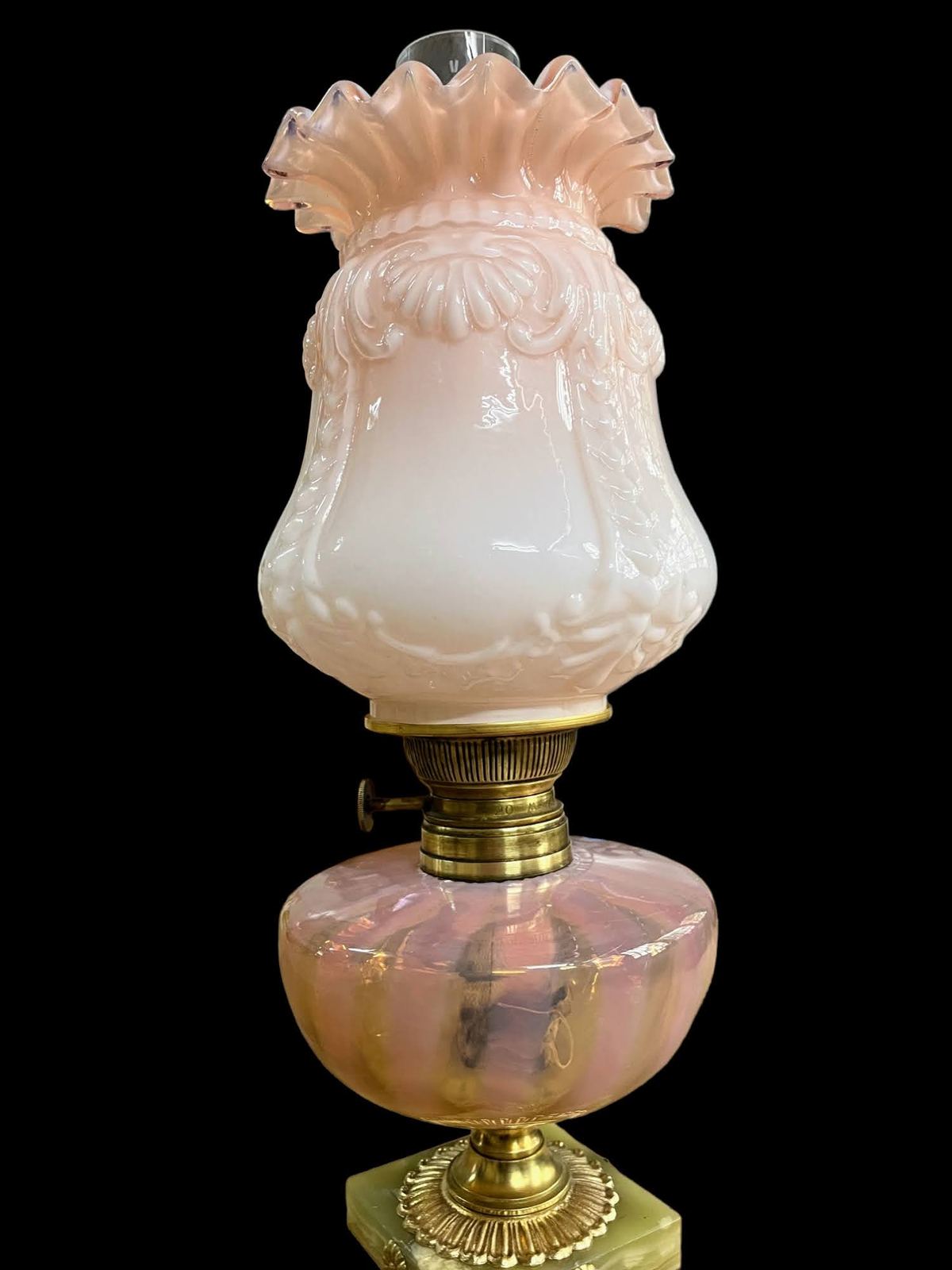 Đèn dầu Pháp, cao 93.5cm – ảnh 2