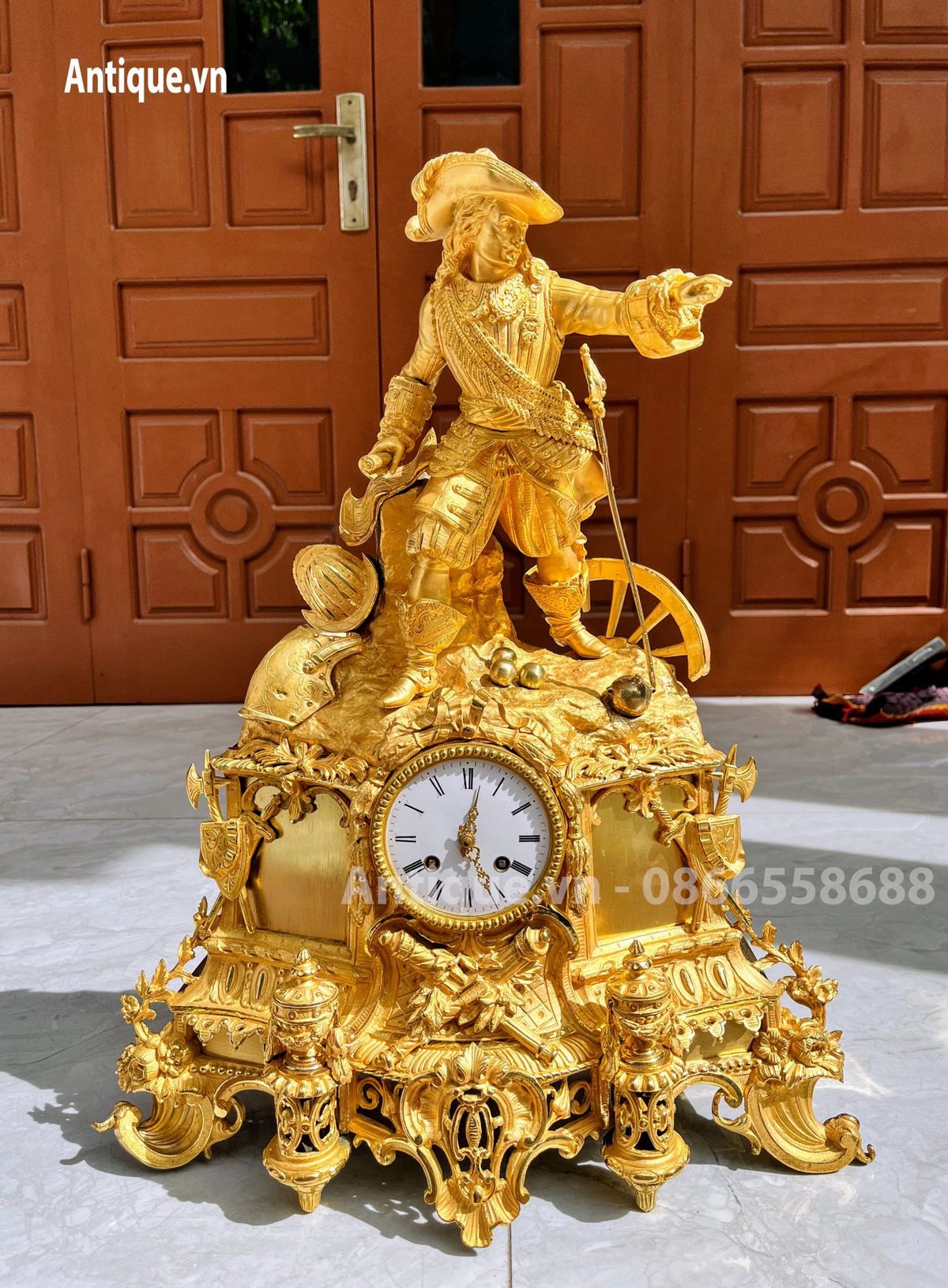 Đồng hồ tượng Pháp, cao 56cm – ảnh 1