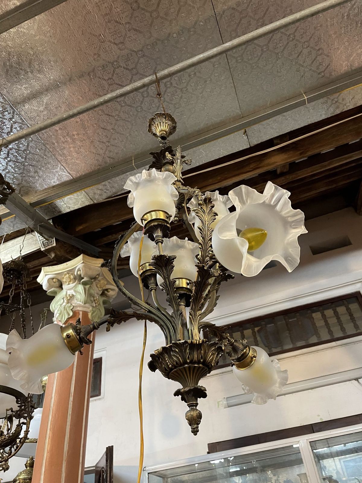 Đèn chùm Pháp, dài 97cm – ảnh 5