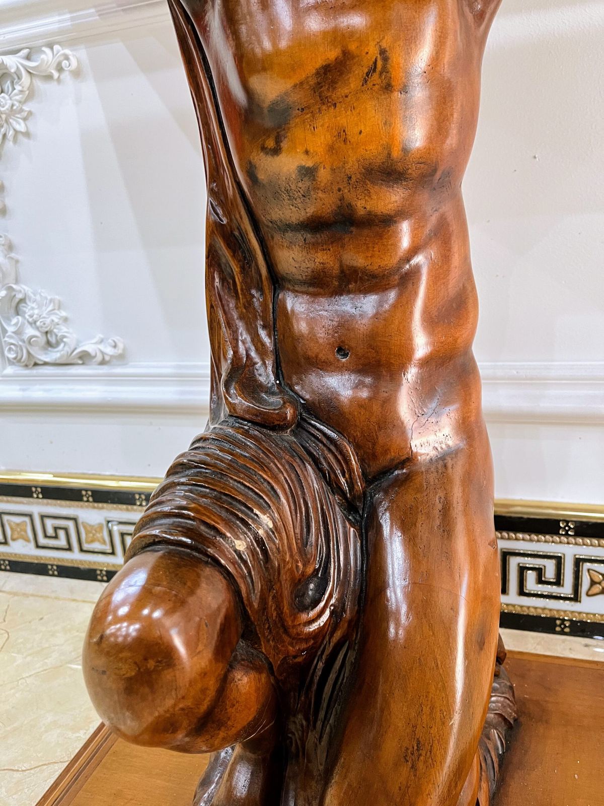 Đôn gỗ tượng – ảnh 5