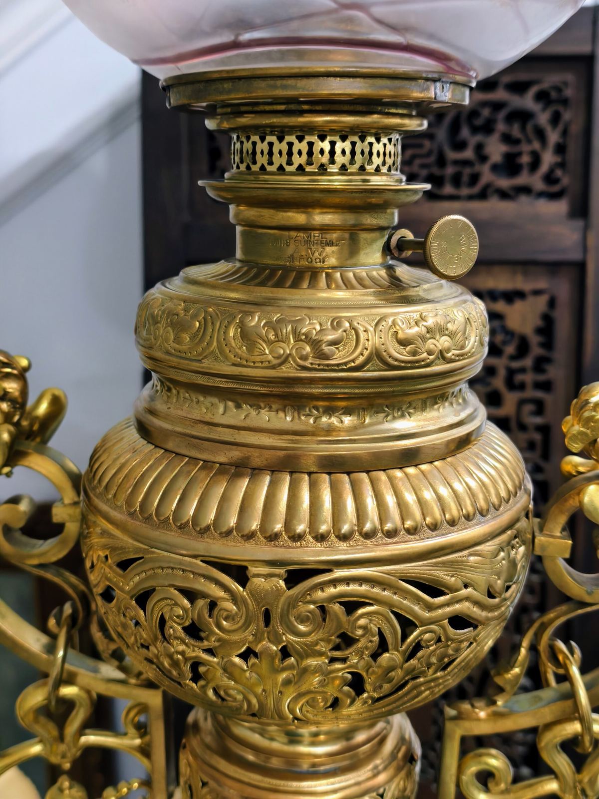 Đèn dầu Pháp, cao 207cm – ảnh 6