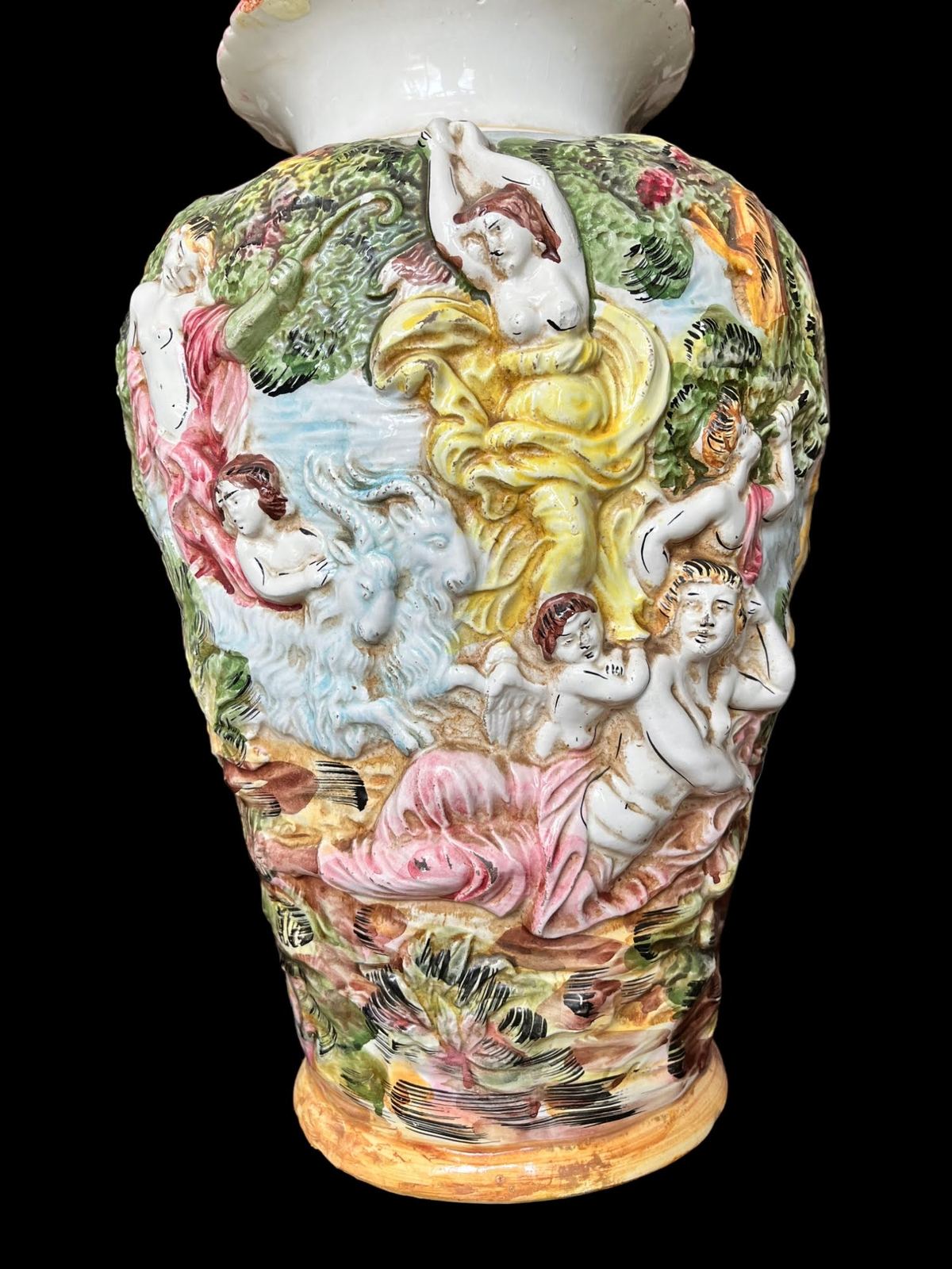 Cặp bình sứ Italy, cao 48cm – ảnh 4