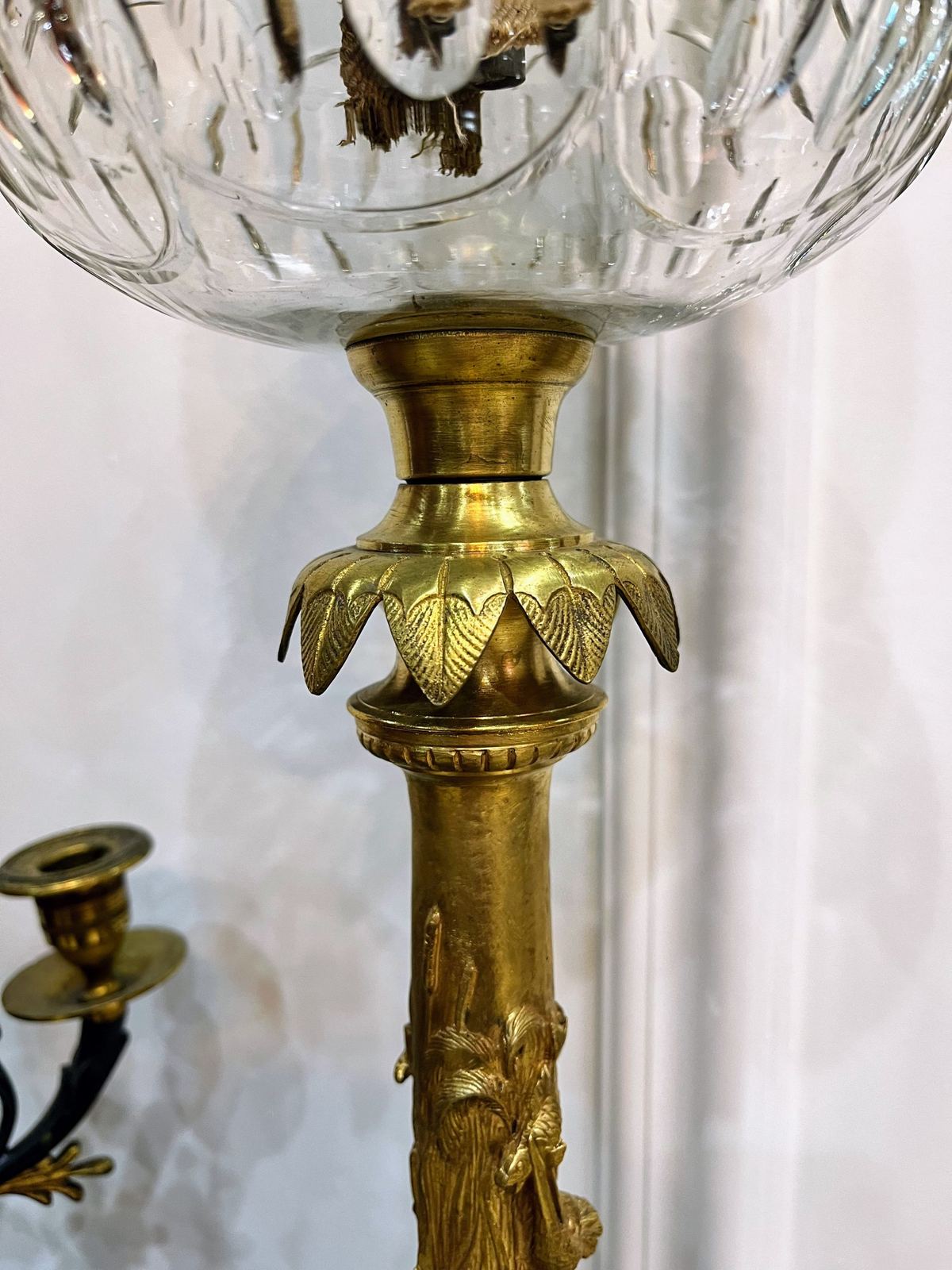 Đèn dầu Pháp, cao 93.5cm – ảnh 5