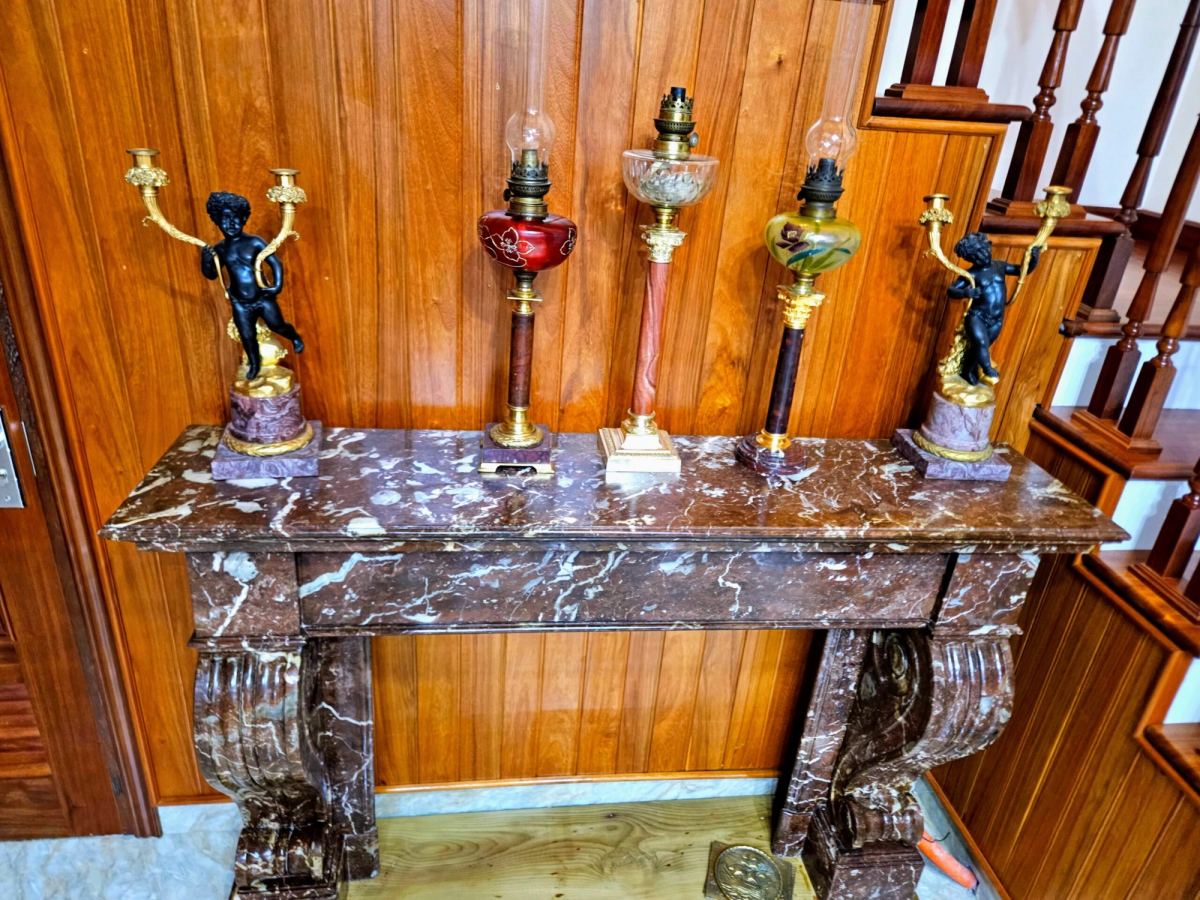 Lò sưởi đá Marble – ảnh 3