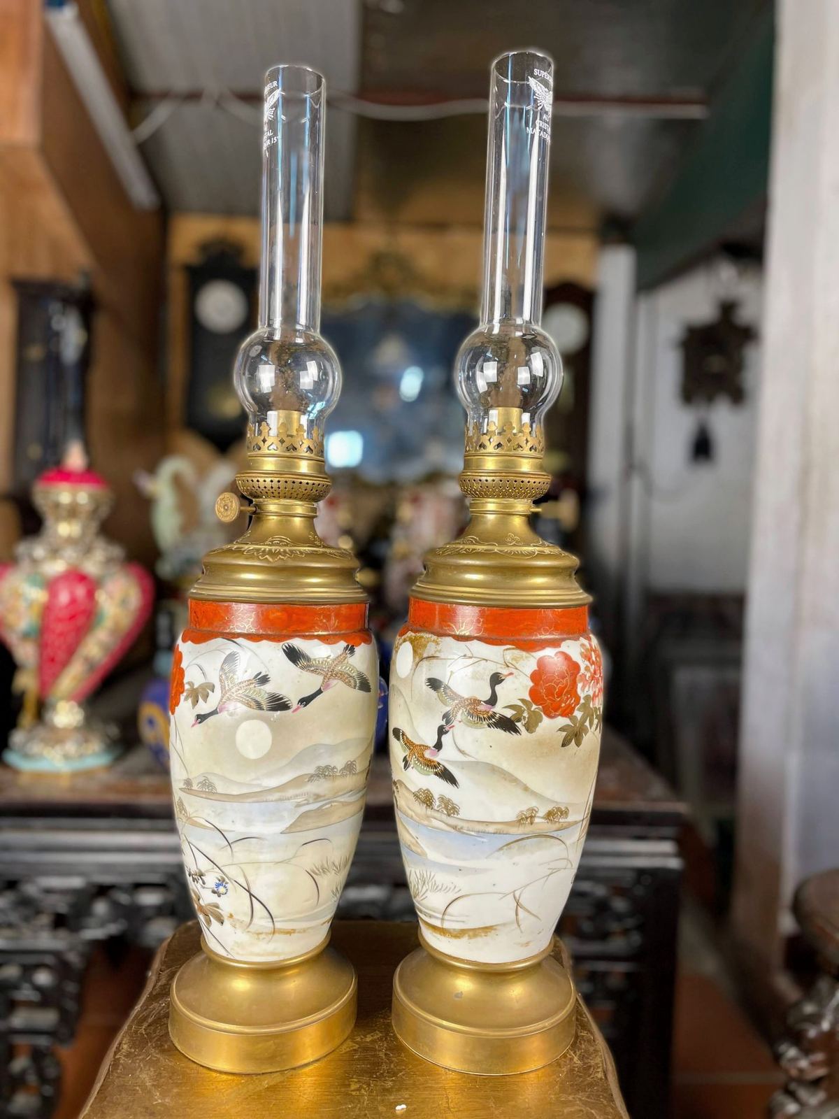 Cặp đèn dầu Đức – ảnh 1