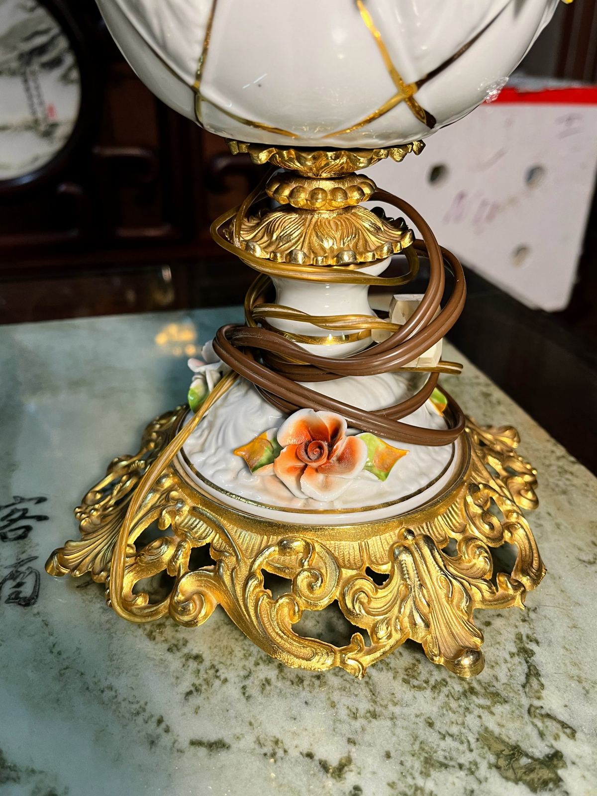 Đèn ngủ Ý, cao 56cm – ảnh 4