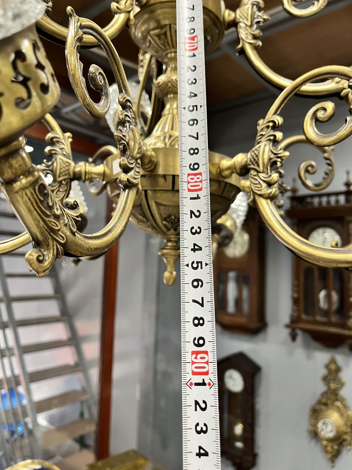 Đèn chùm Pháp, dài 86cm – ảnh 4