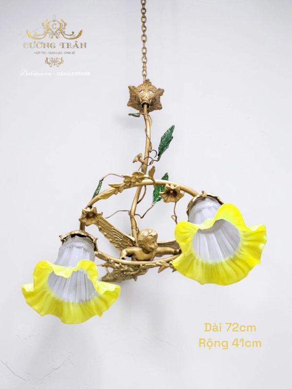 Đèn chùm Pháp, dài 72cm – ảnh 1