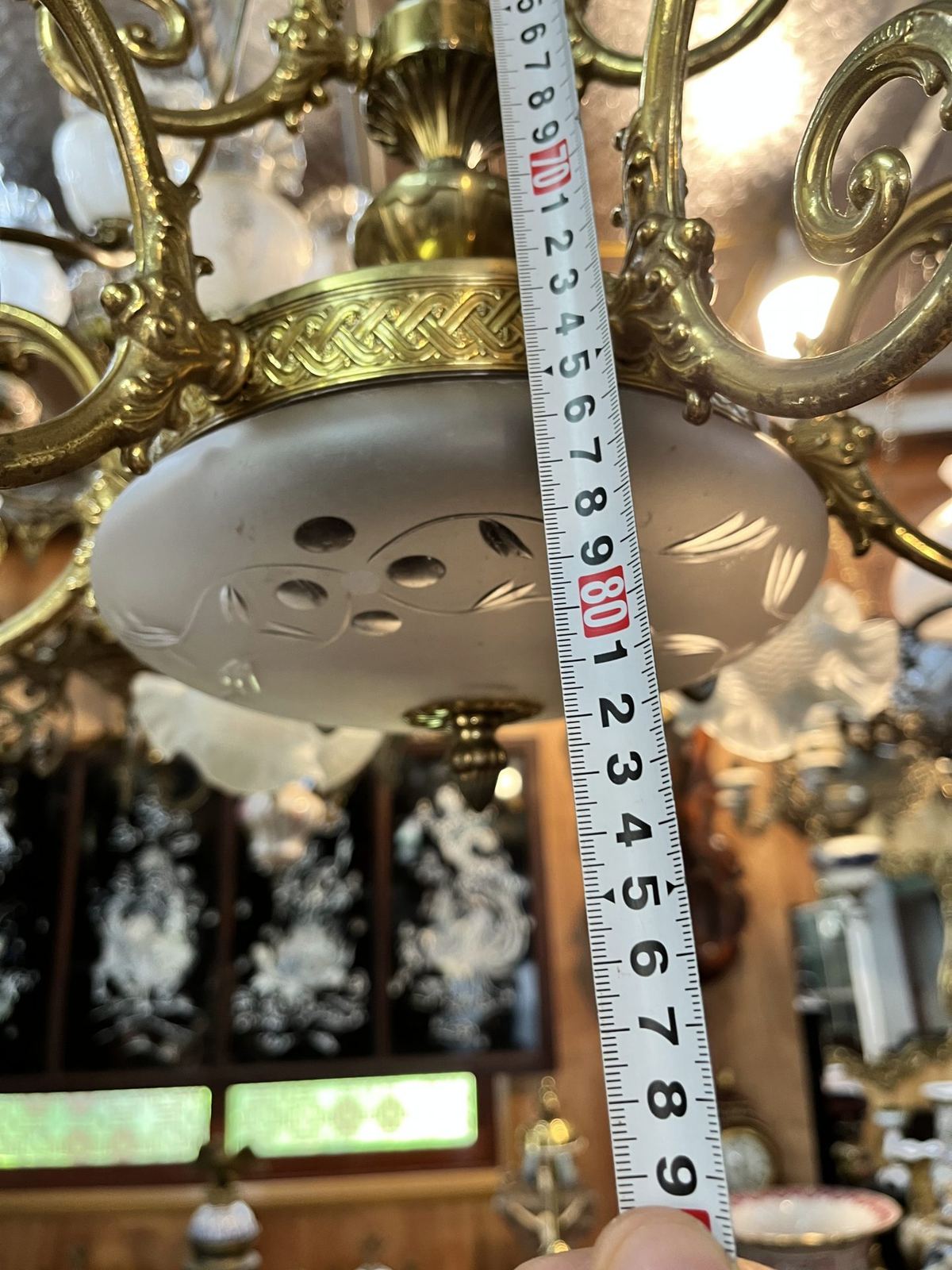 Đèn chùm hoa Pháp, đường kính 75cm – ảnh 9