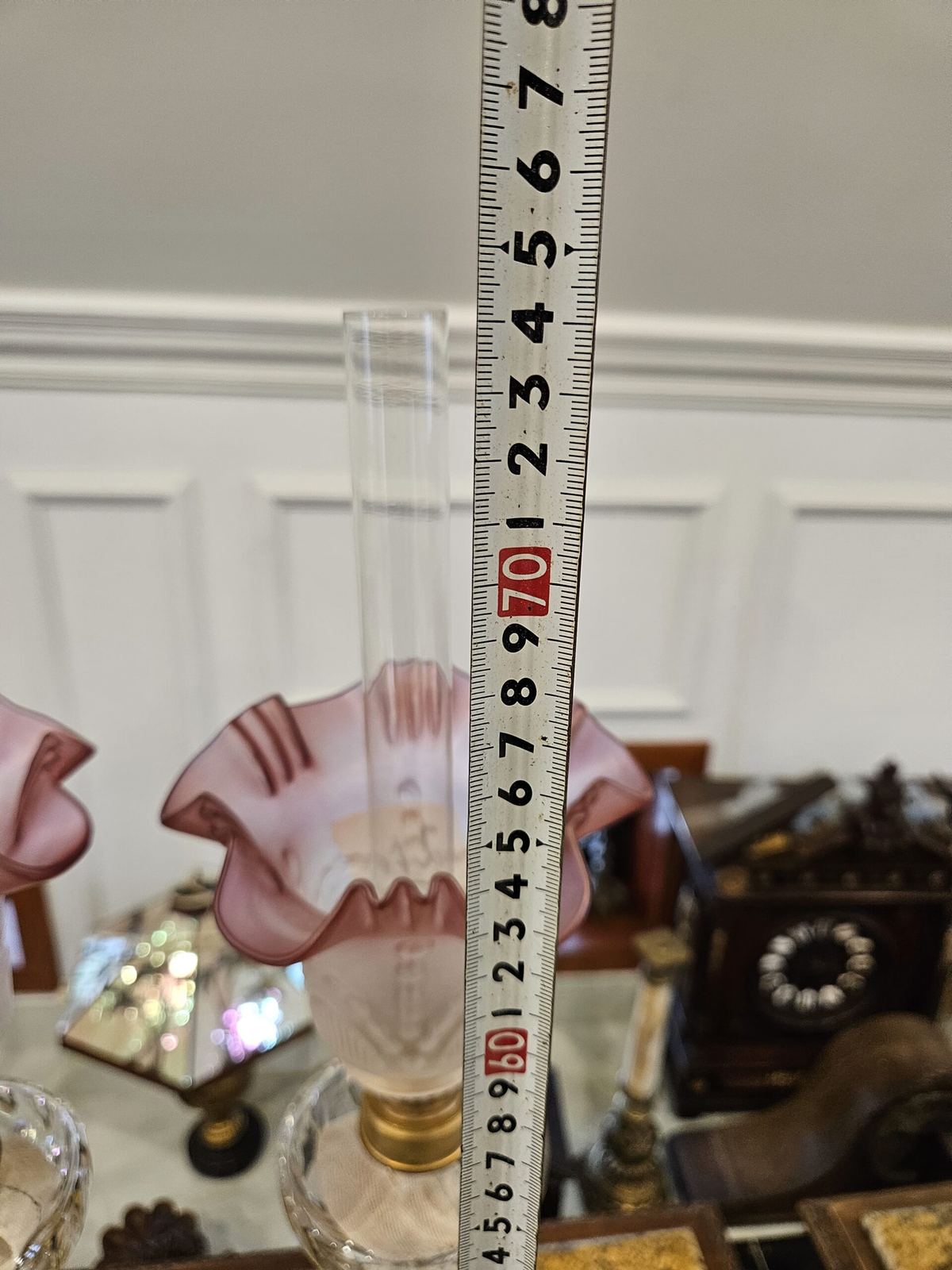 Đèn dầu tượng, cao 73cm – ảnh 7