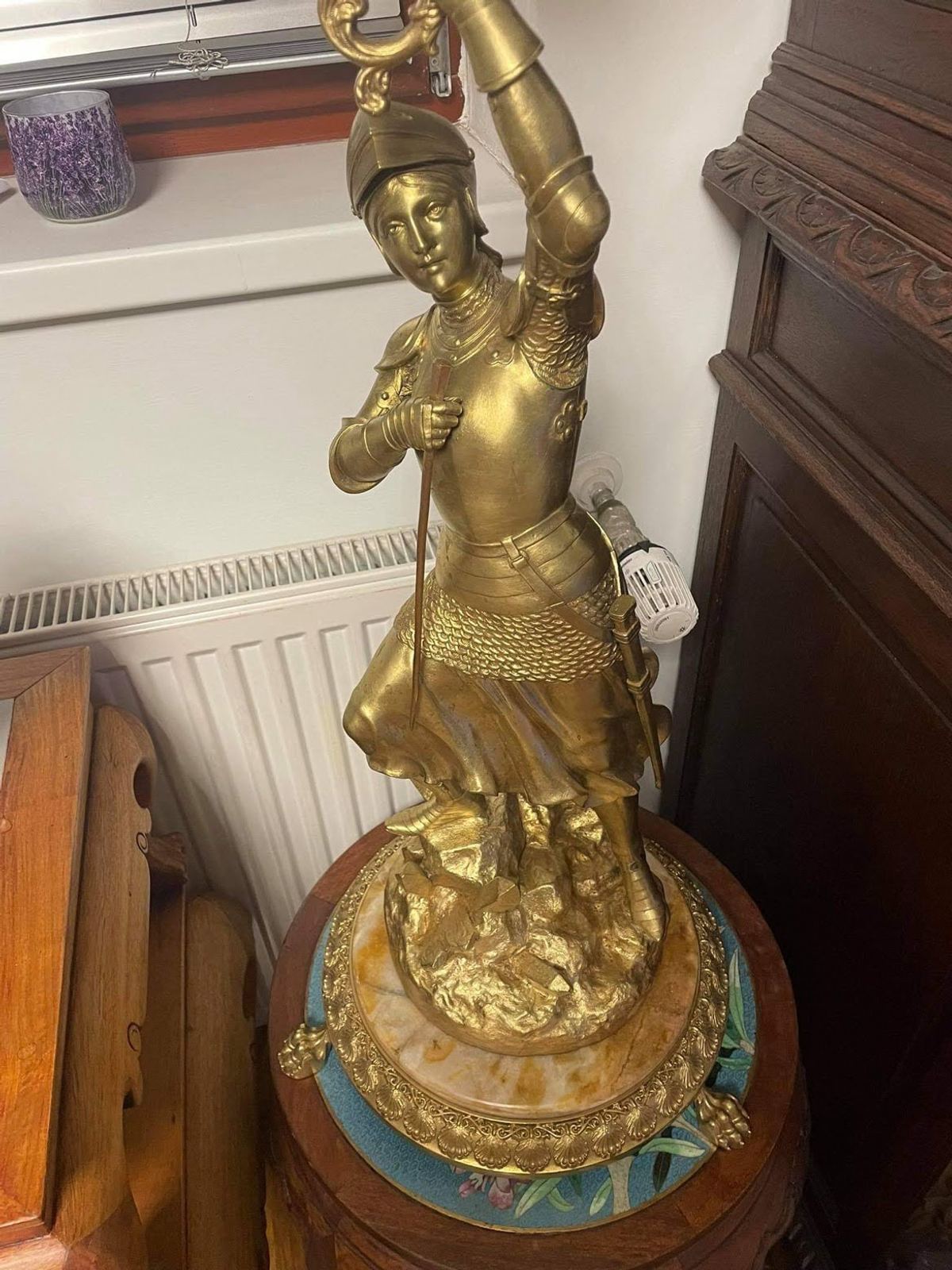 Đèn dầu tượng Pháp – ảnh 3