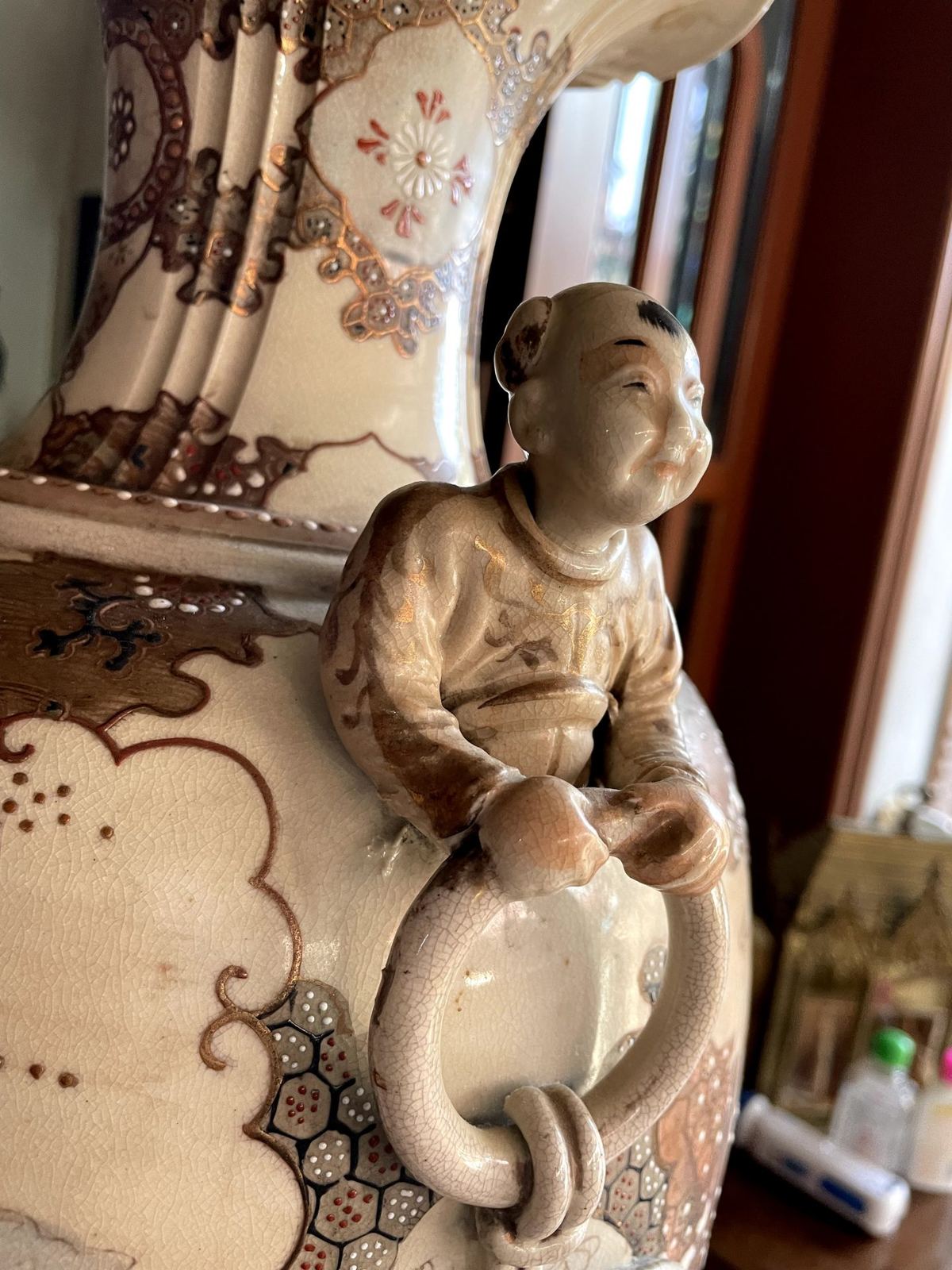 Bình Satsuma Nhật Bản – ảnh 6