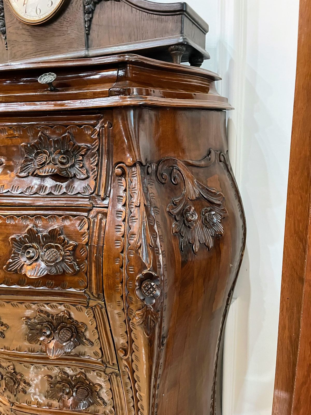 Tủ gỗ Pháp, cao 137cm – ảnh 4
