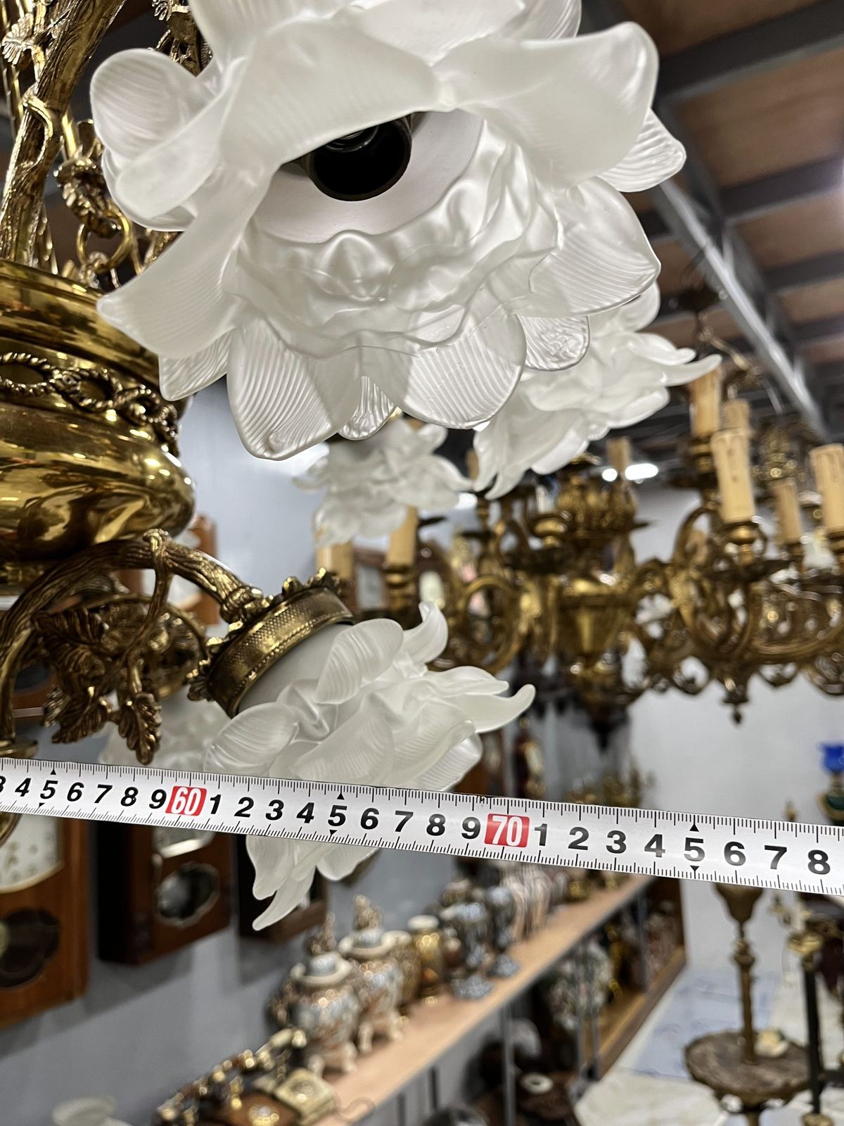 Đèn chùm hoa Pháp, dài 80cm – ảnh 7
