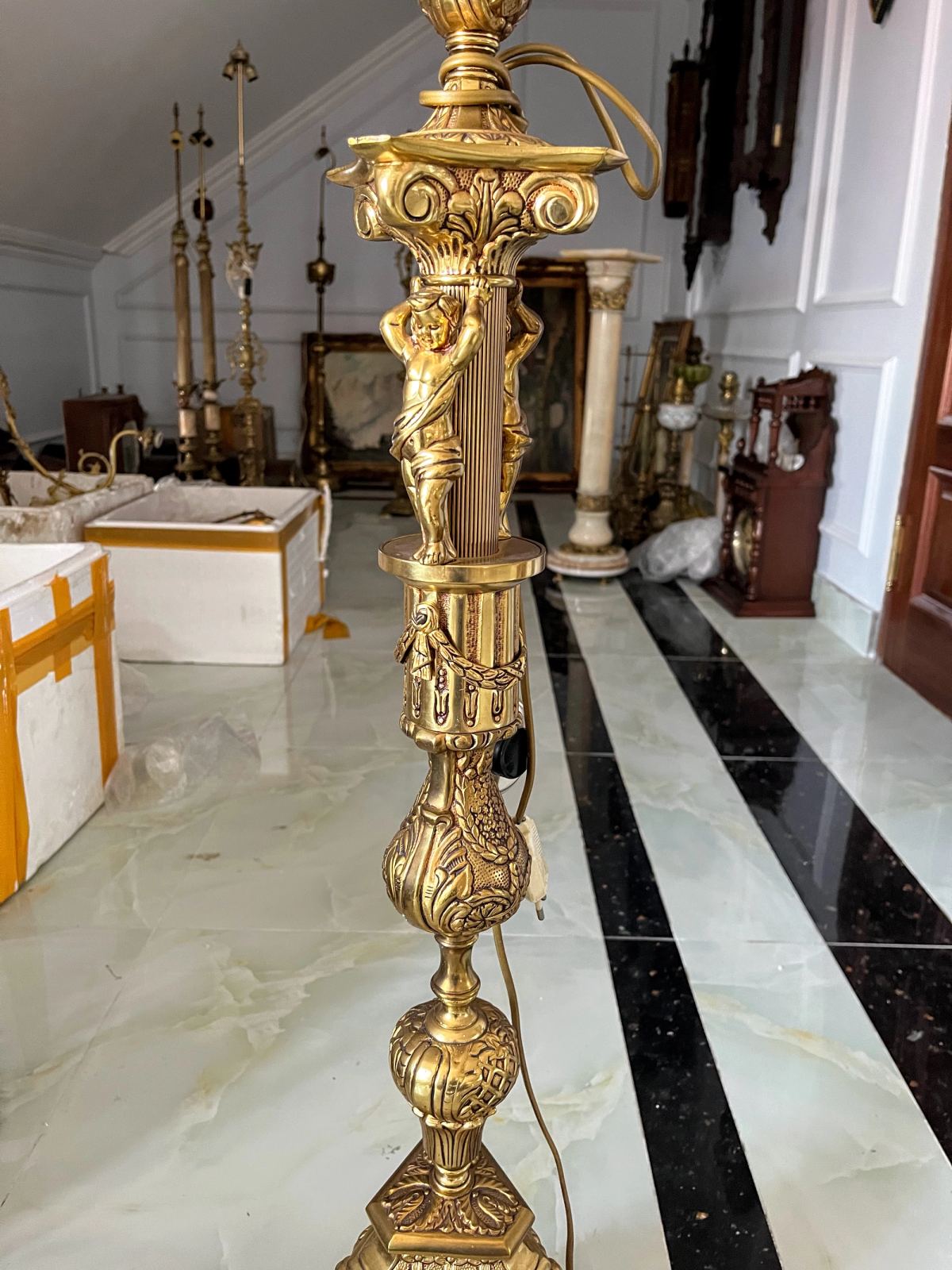 Chân đèn tiffani, cao 170cm – ảnh 4