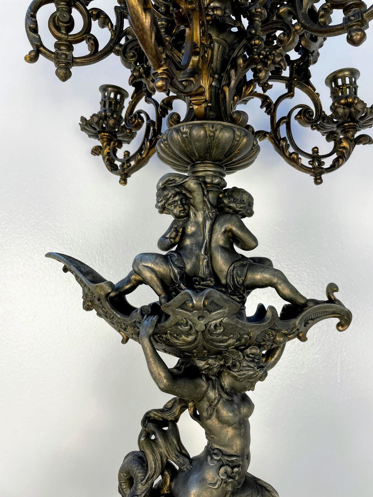 Bộ chân nến cổ – ảnh 10