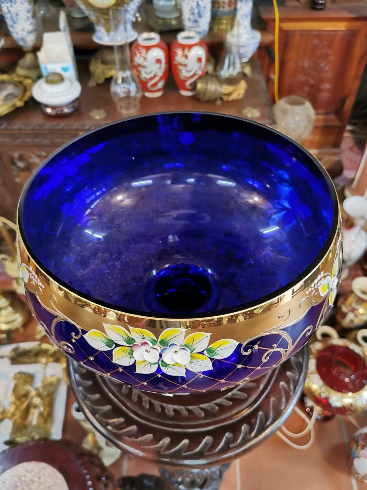 Âu pha lê Tiệp Khắc, cao 23.5cm – ảnh 2