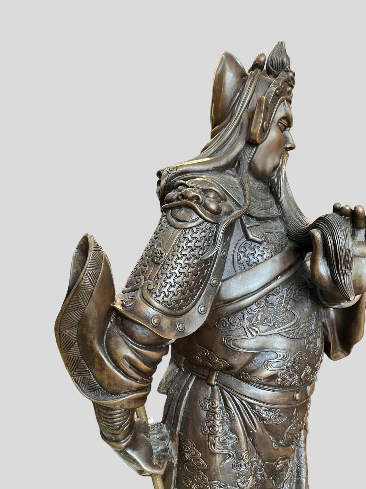 Tượng Quan Vũ Trung Quốc, cao 60cm – ảnh 4