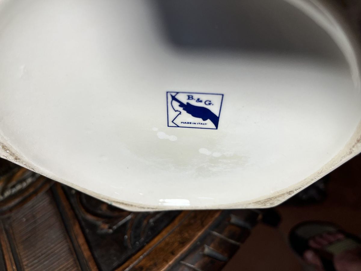 Cặp bình sứ Italy, cao 42cm – ảnh 5