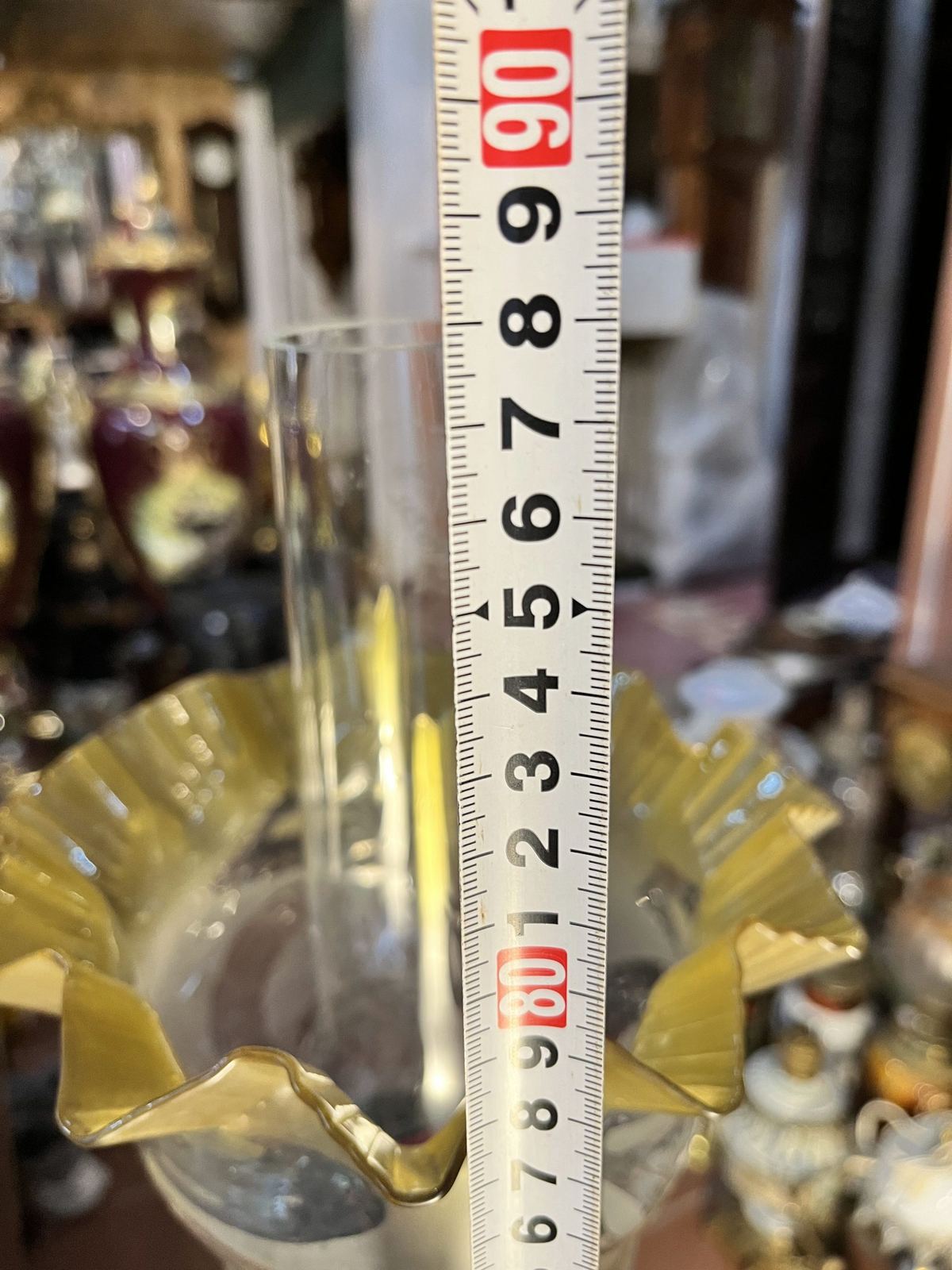 Đèn dầu Pháp, cao 88cm – ảnh 6