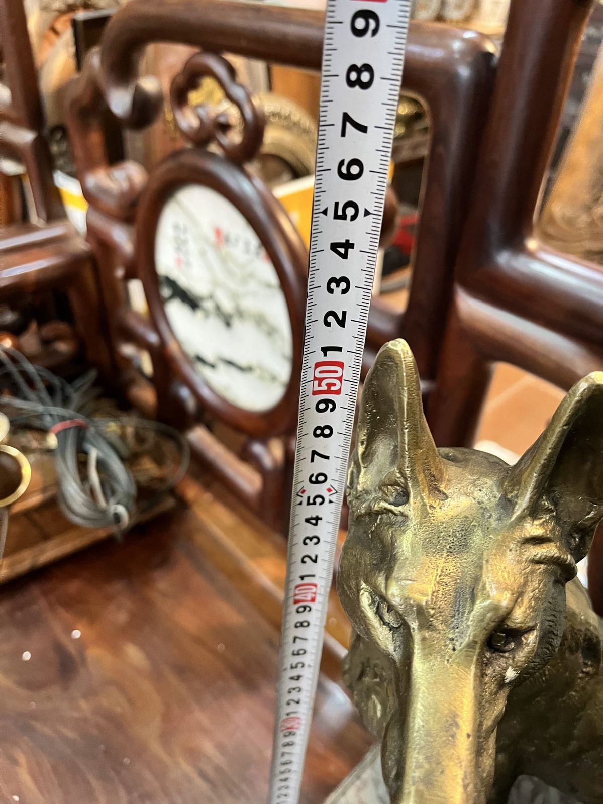 Đồng hồ tượng Pháp, cao 50cm – ảnh 4