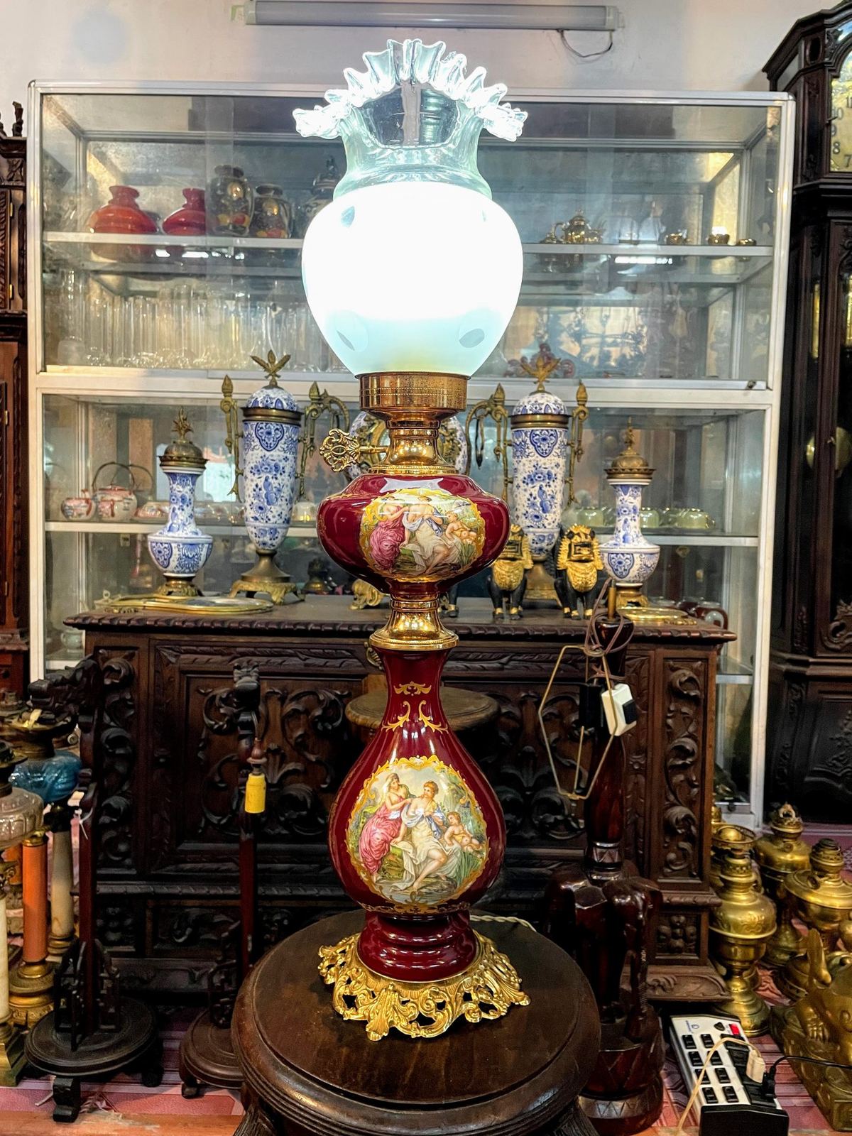 Đèn ngủ Pháp, cao 73cm – ảnh 2
