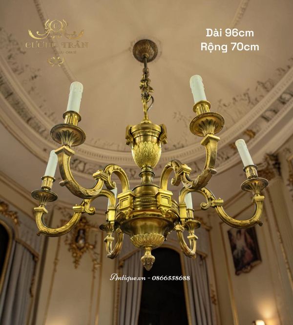Đèn chùm 6 ngọn – ảnh 1