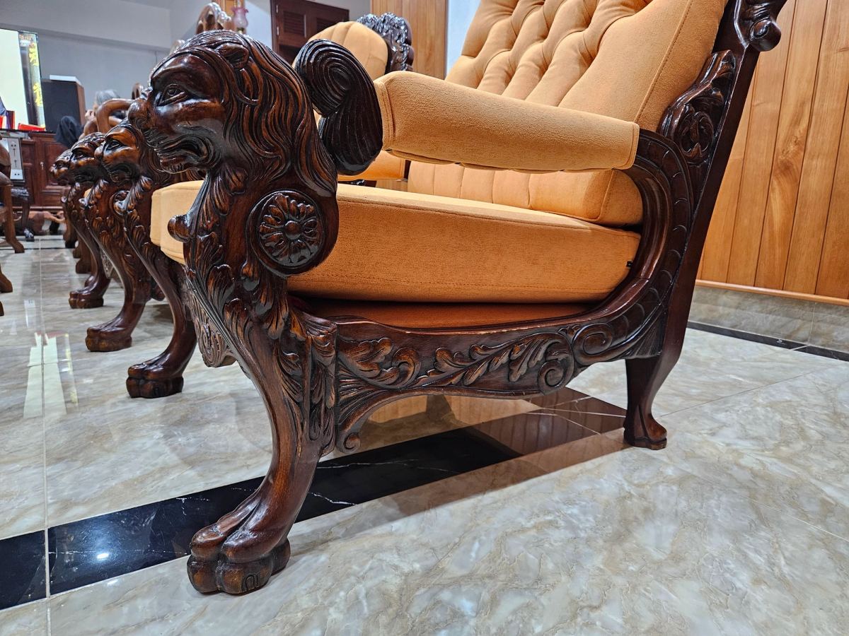 Bộ sofa nỉ Pháp, cao 102cm – ảnh 7