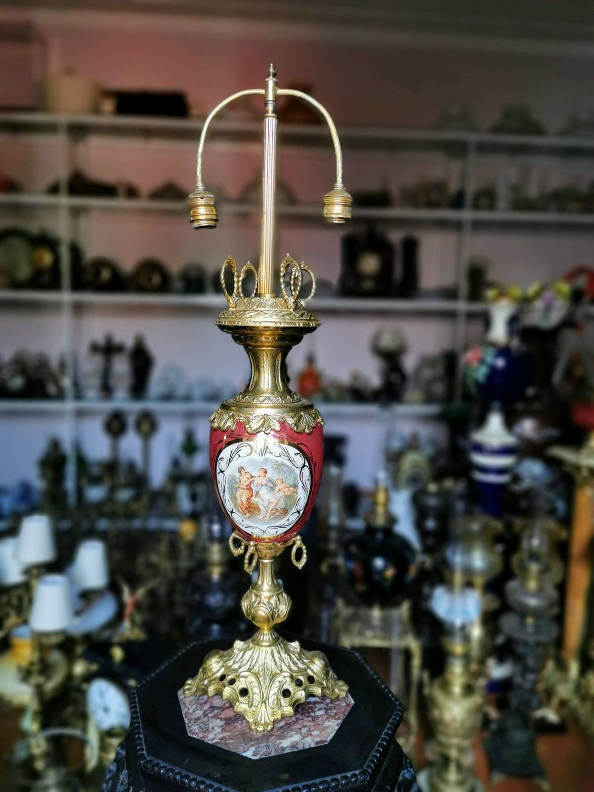 Chân đèn tiffani Pháp – ảnh 2