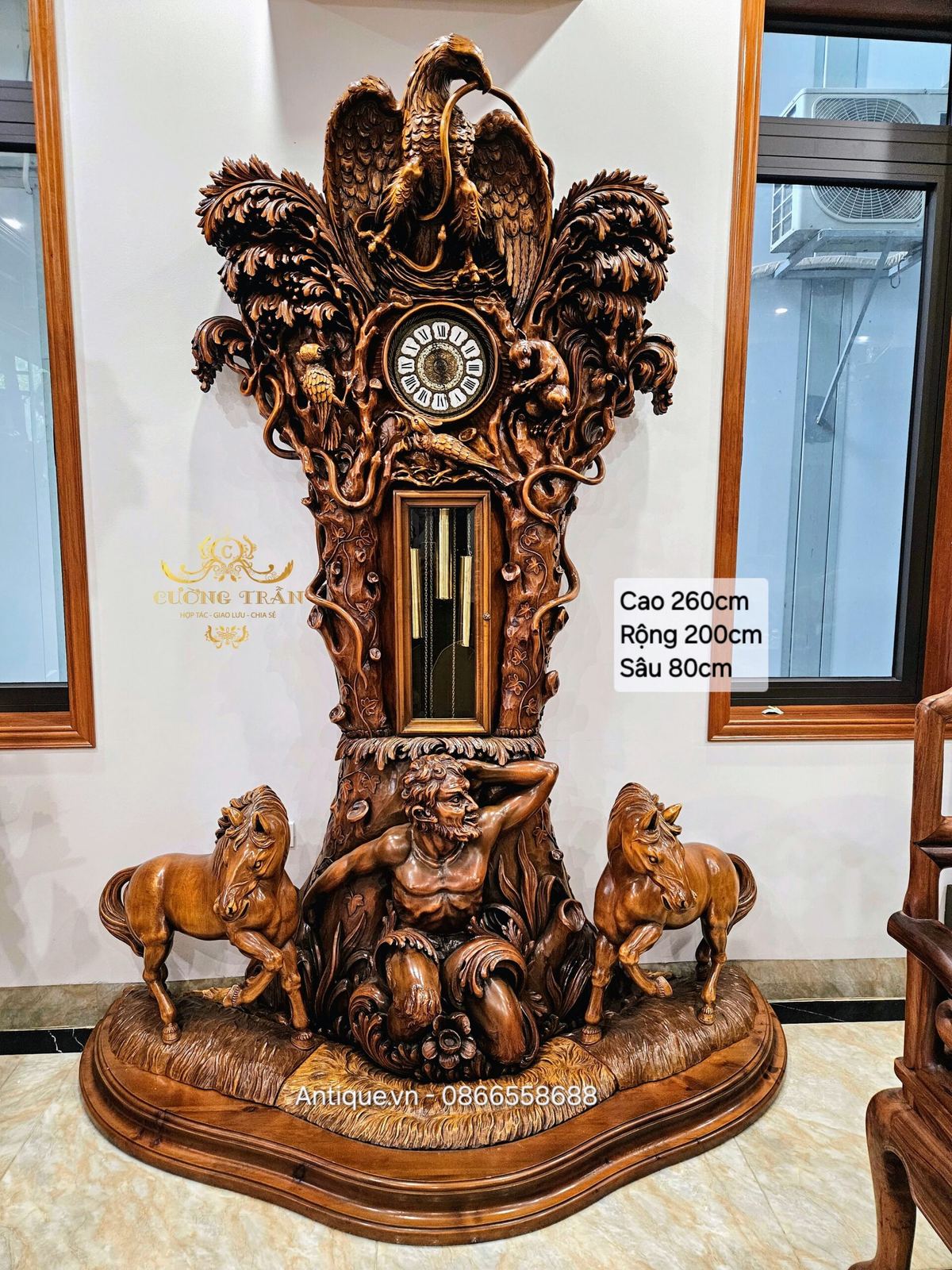Siêu phẩm đồng hồ cây đã hạ cánh an toàn Ý – ảnh 1