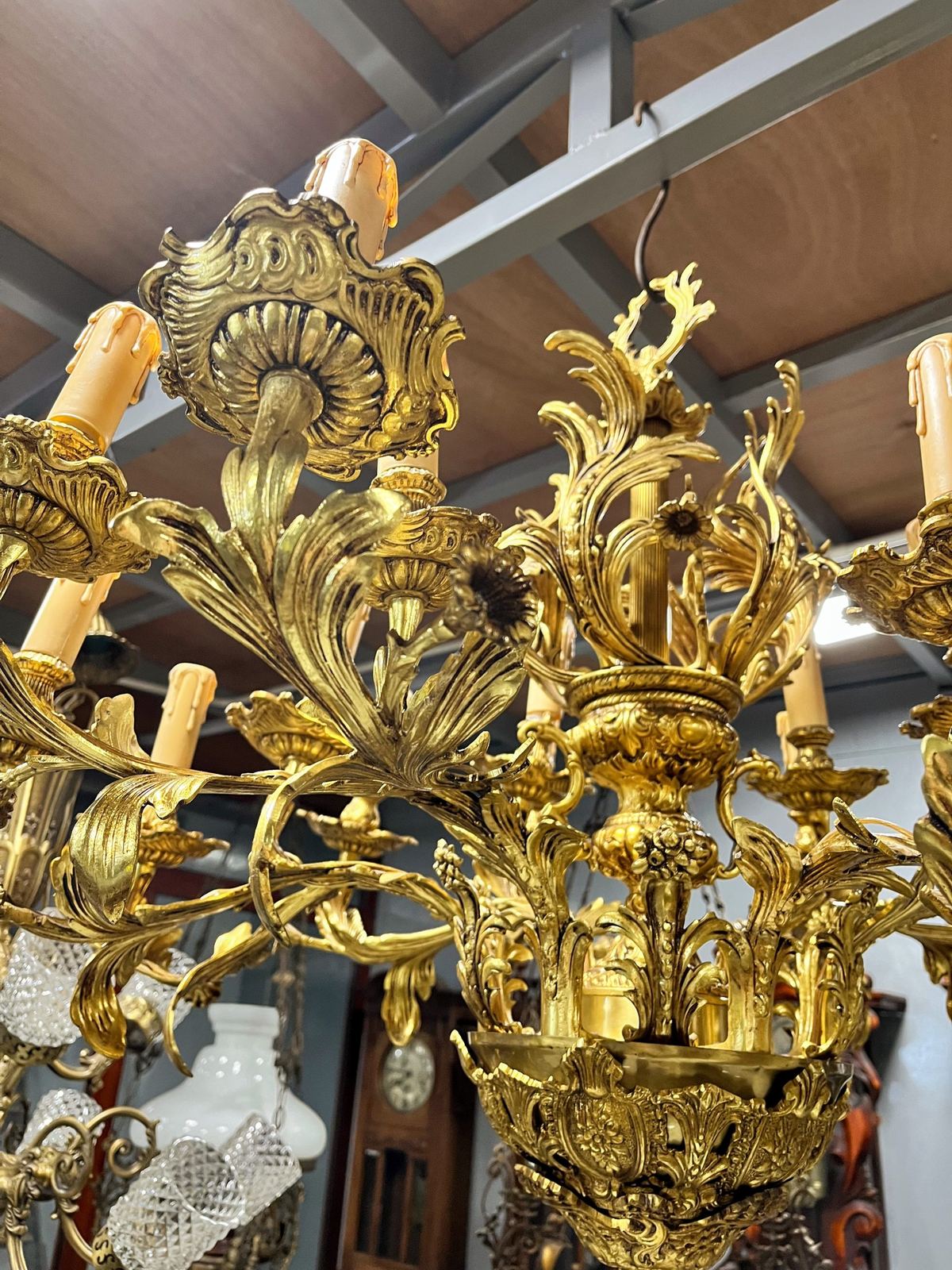 Đèn chùm hoa, dài 73cm – ảnh 5