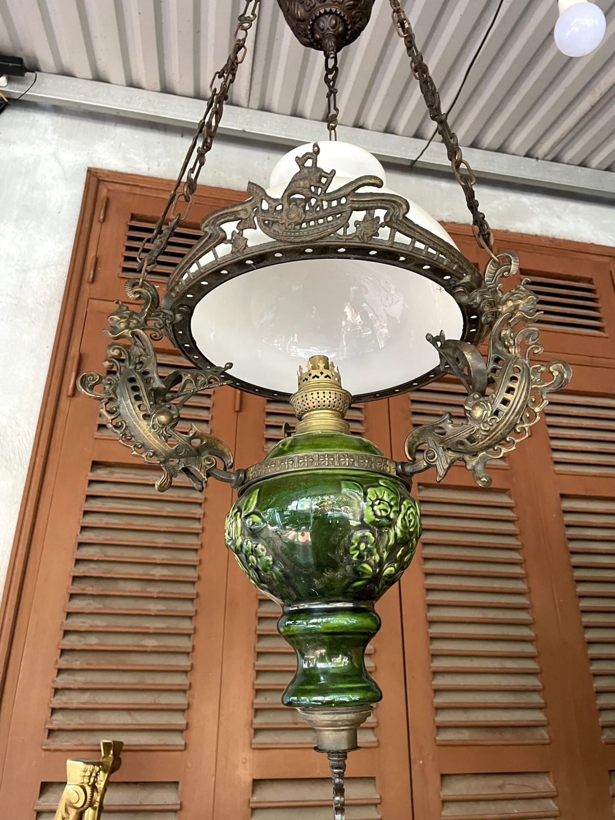 Đèn 3 dây Pháp, đường kính chao 30cm – ảnh 5