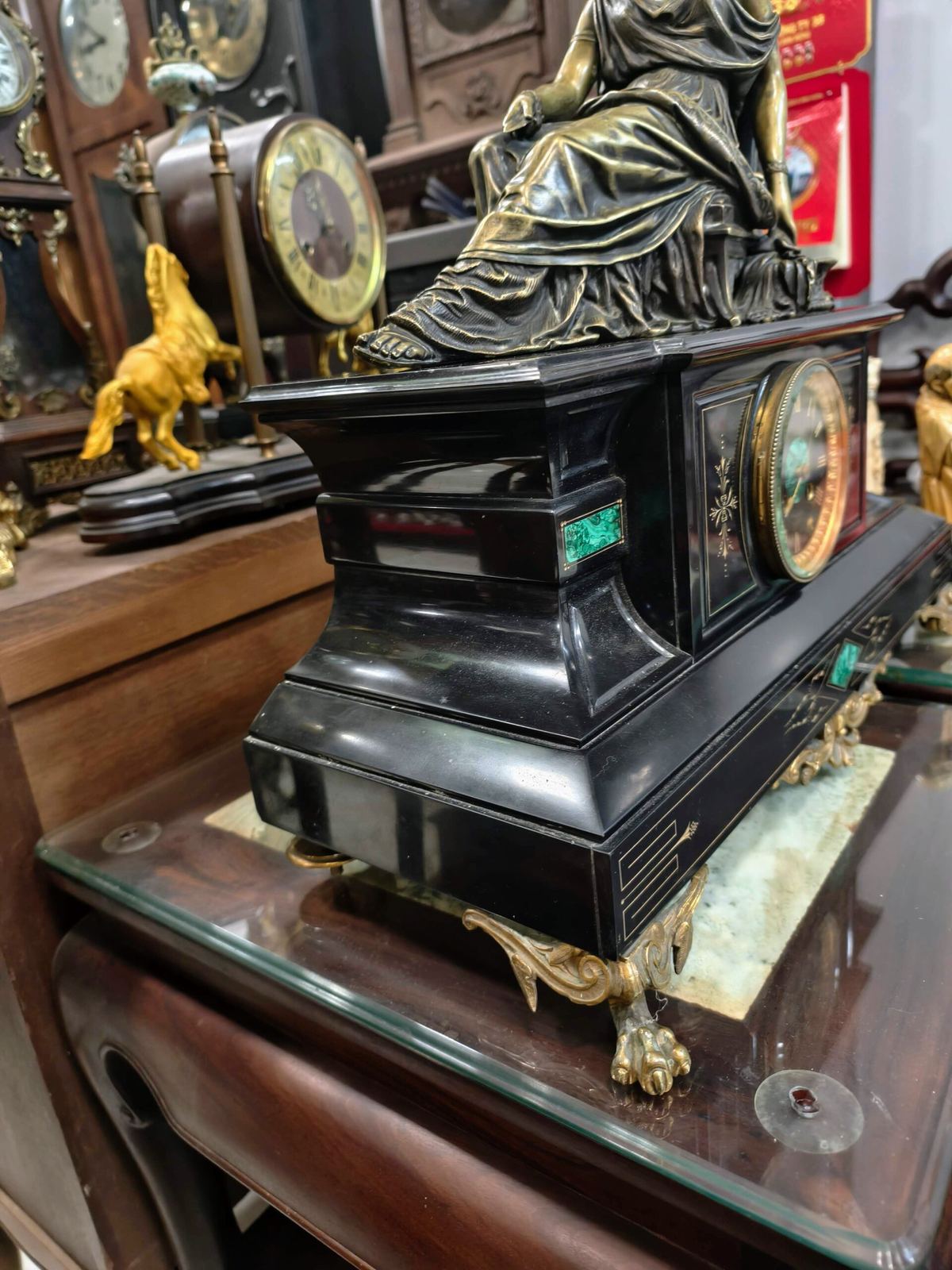 Đồng hồ tượng Pháp, cao 54cm – ảnh 4